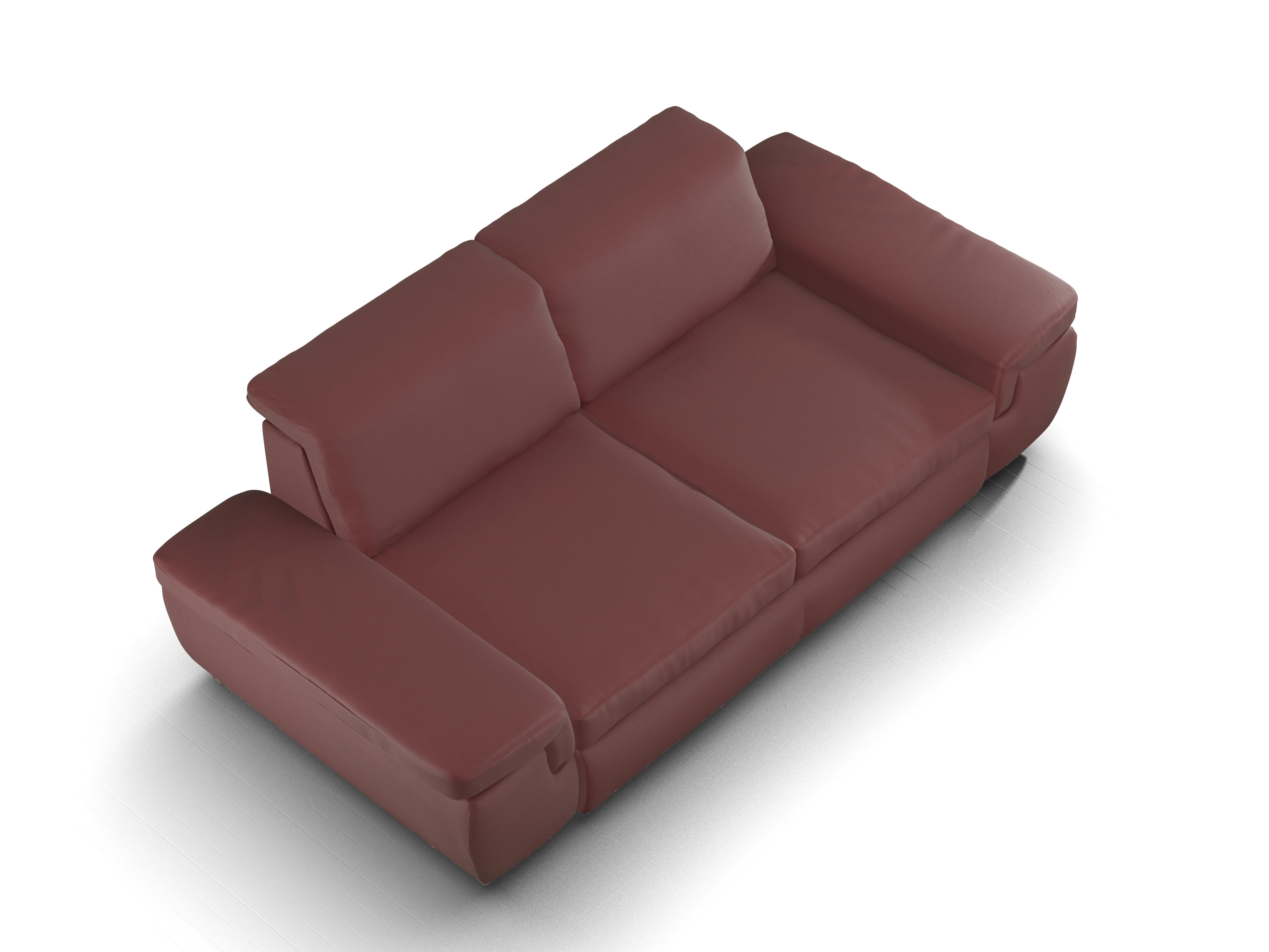 Sitz Concept Smart 1003 3-Sitzer Sofa Ansicht des Produktes SC Smart 1003 3-Sitzer Sofa in Stoff Rot