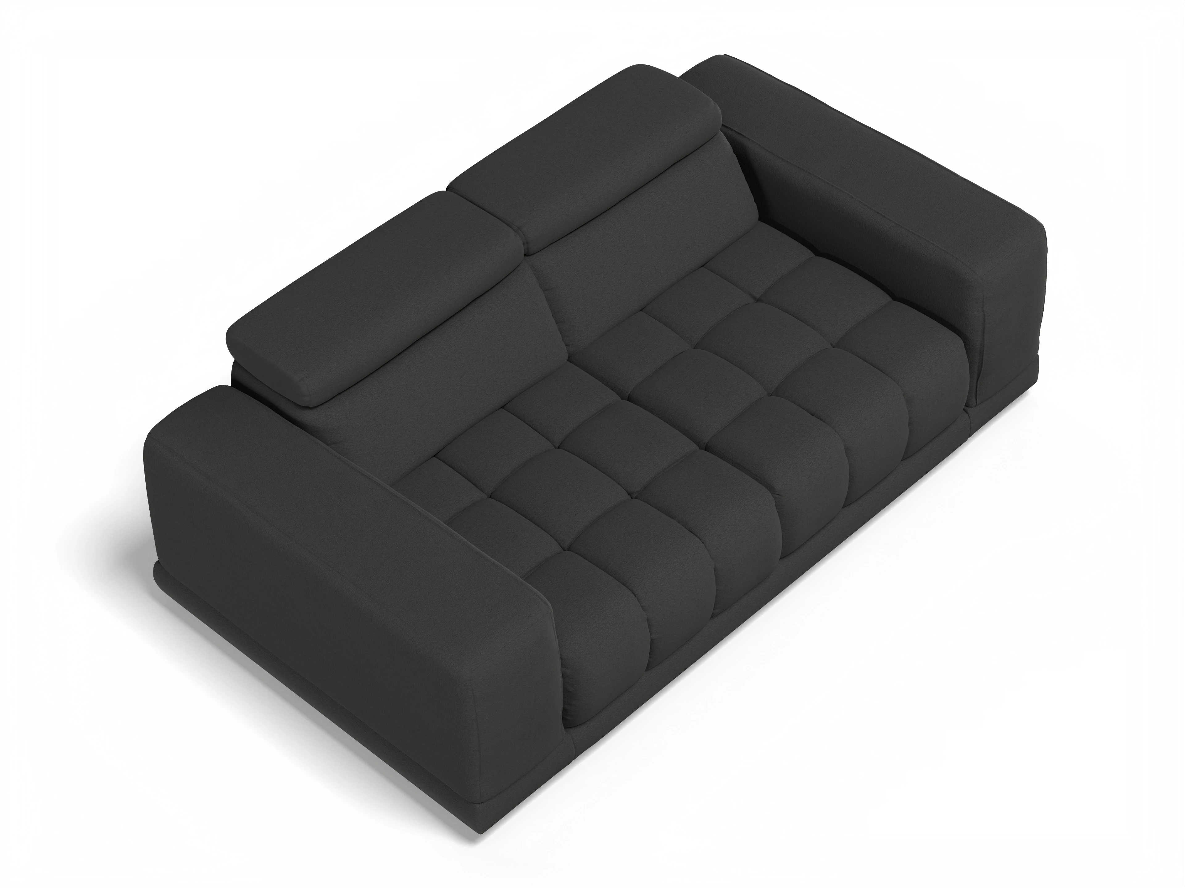 Ansicht des Produktes SC Smart 1031 2,5-Sitzer Sofa in Stoff Grau