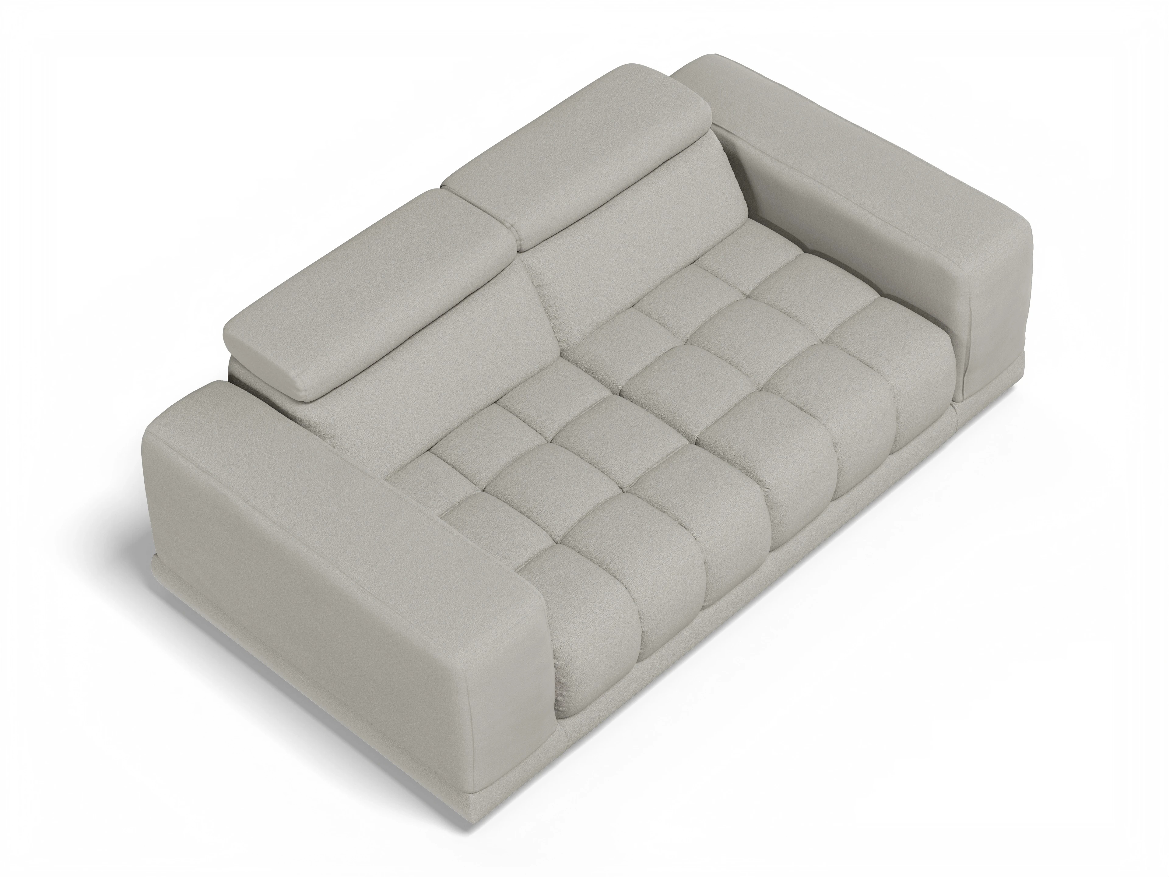 Ansicht des Produktes SC Smart 1031 2,5-Sitzer Sofa in Stoff Grau