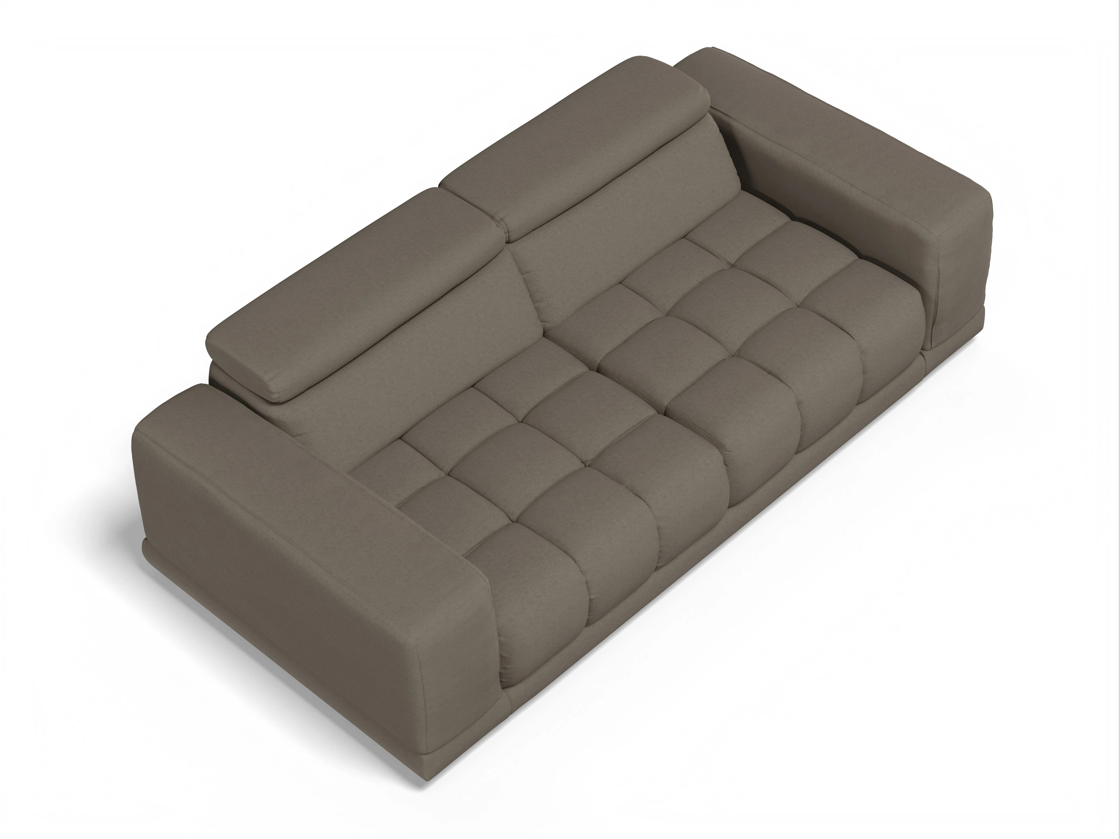 Ansicht des Produktes SC Smart 1031 3-Sitzer Sofa in Stoff Grau