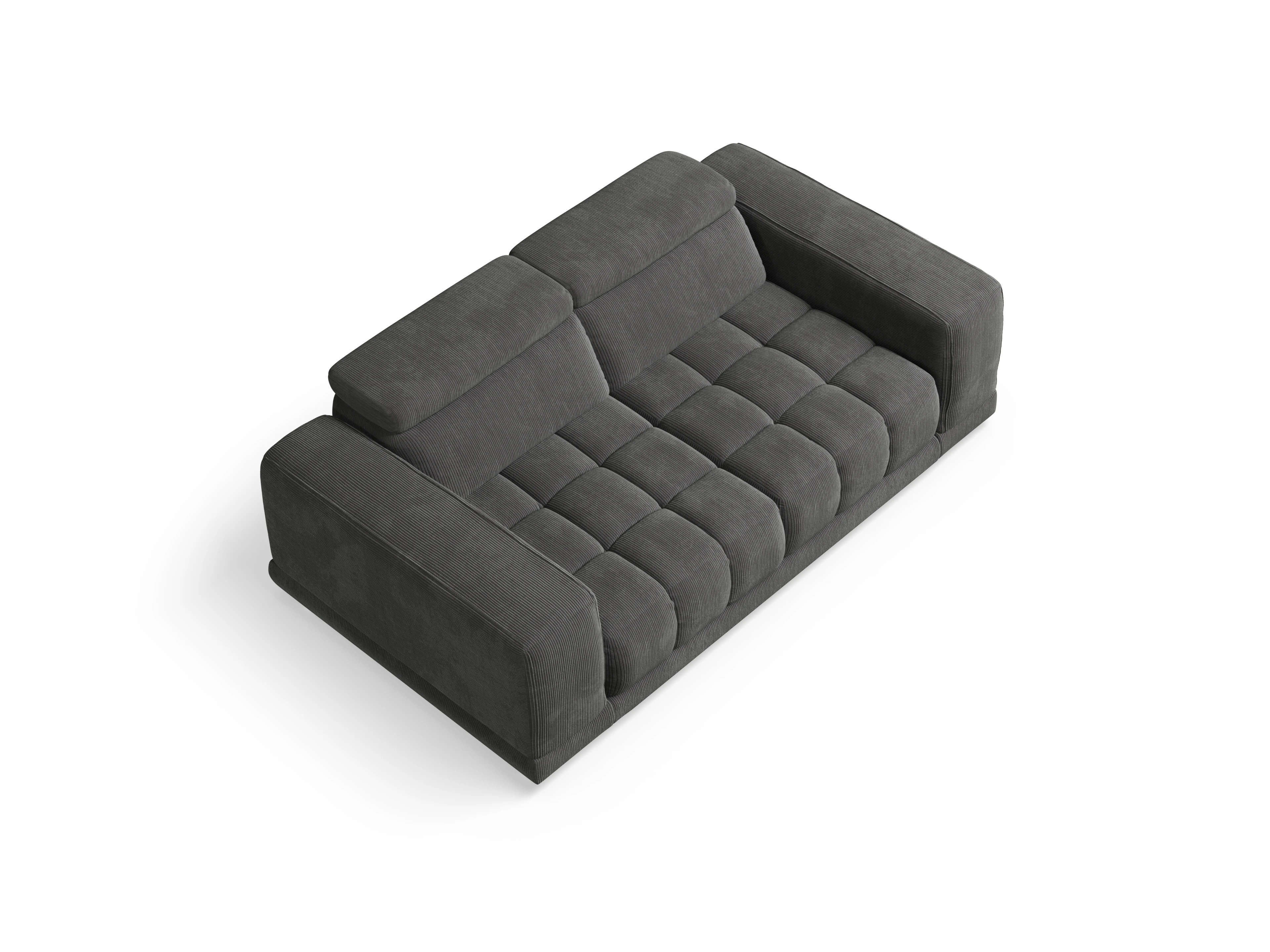 Ansicht des Produktes SC Smart 1031 2,5-Sitzer Sofa in Stoff Grau