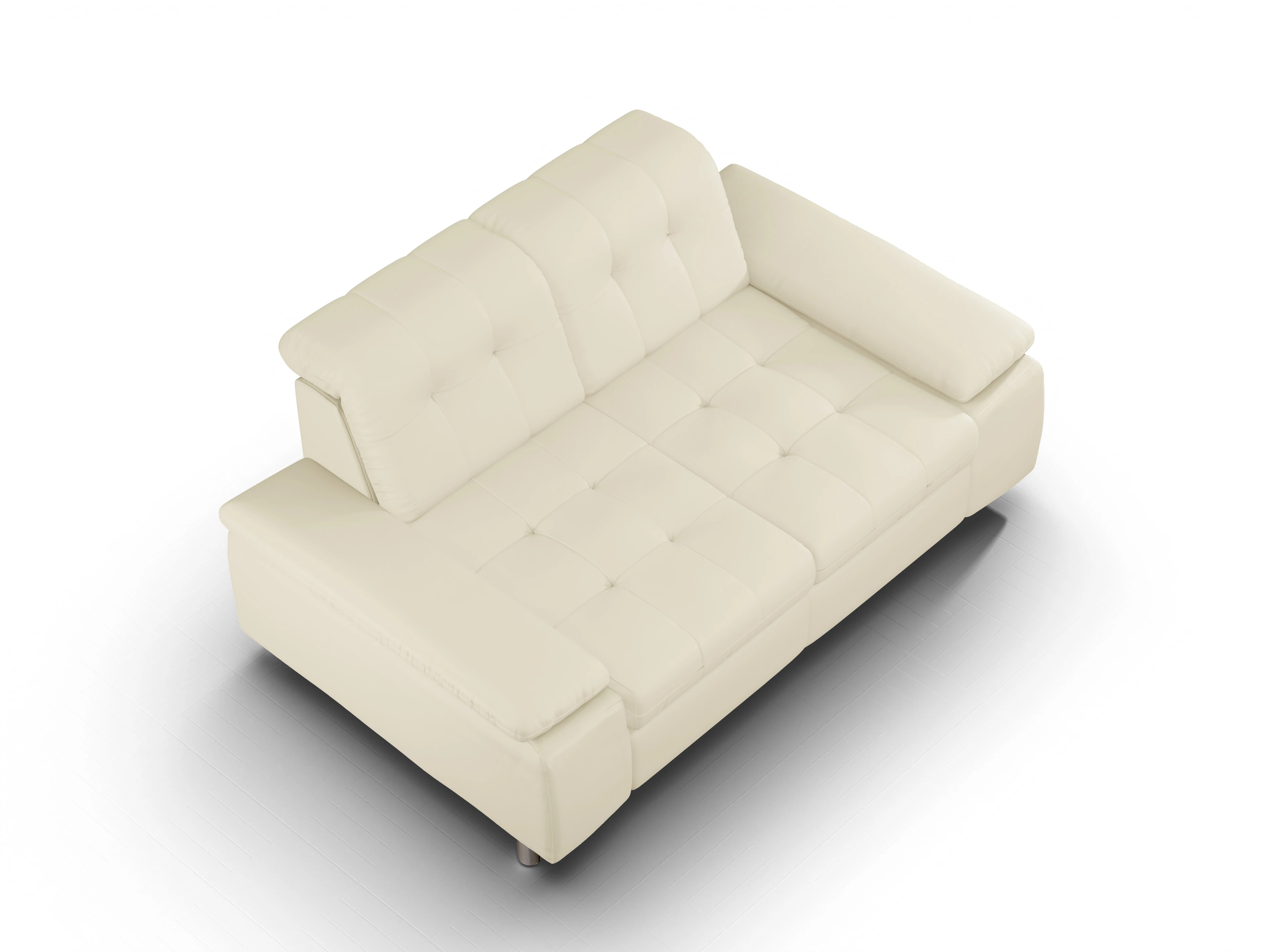Ansicht des Produktes SC Select 1012 2,5-Sitzer Sofa in Leder Beige