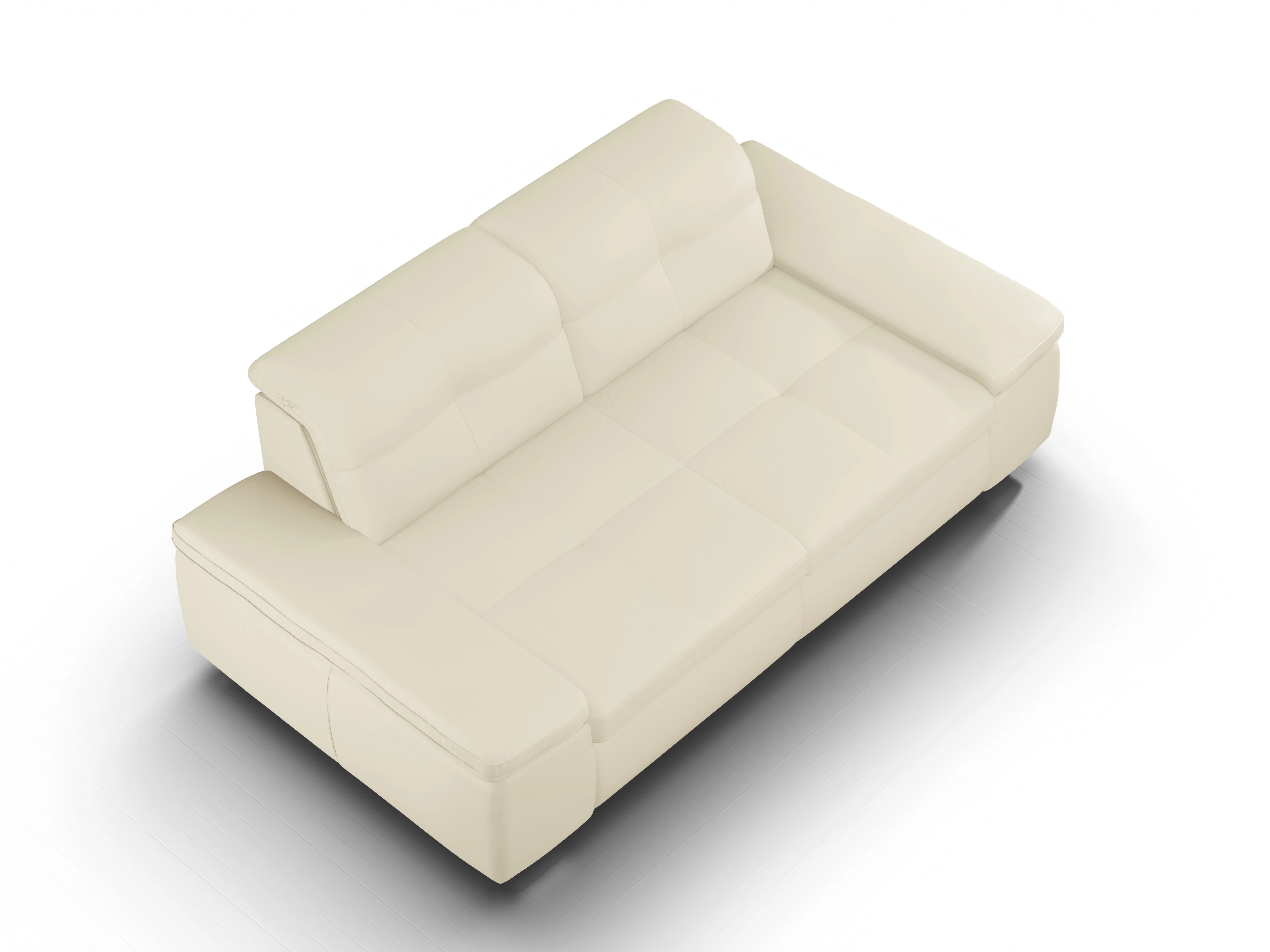 Ansicht des Produktes Sitz Concept select 1001 3-Sitzer Sofa in Leder Beige