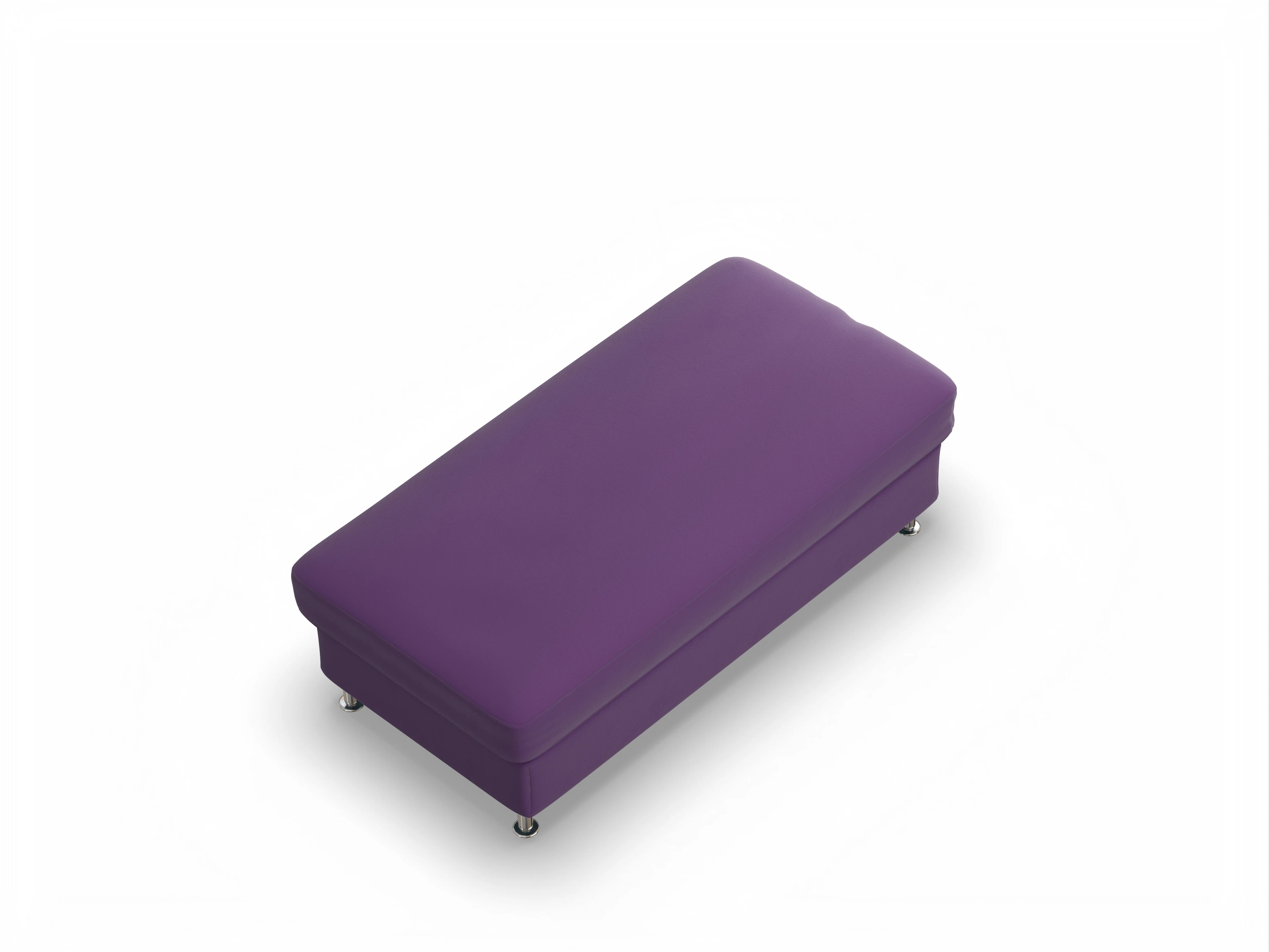 Sitz Concept Family 1067 Hockerbank Ansicht des Produktes SC Family 1067 Hocker in Stoff Lila