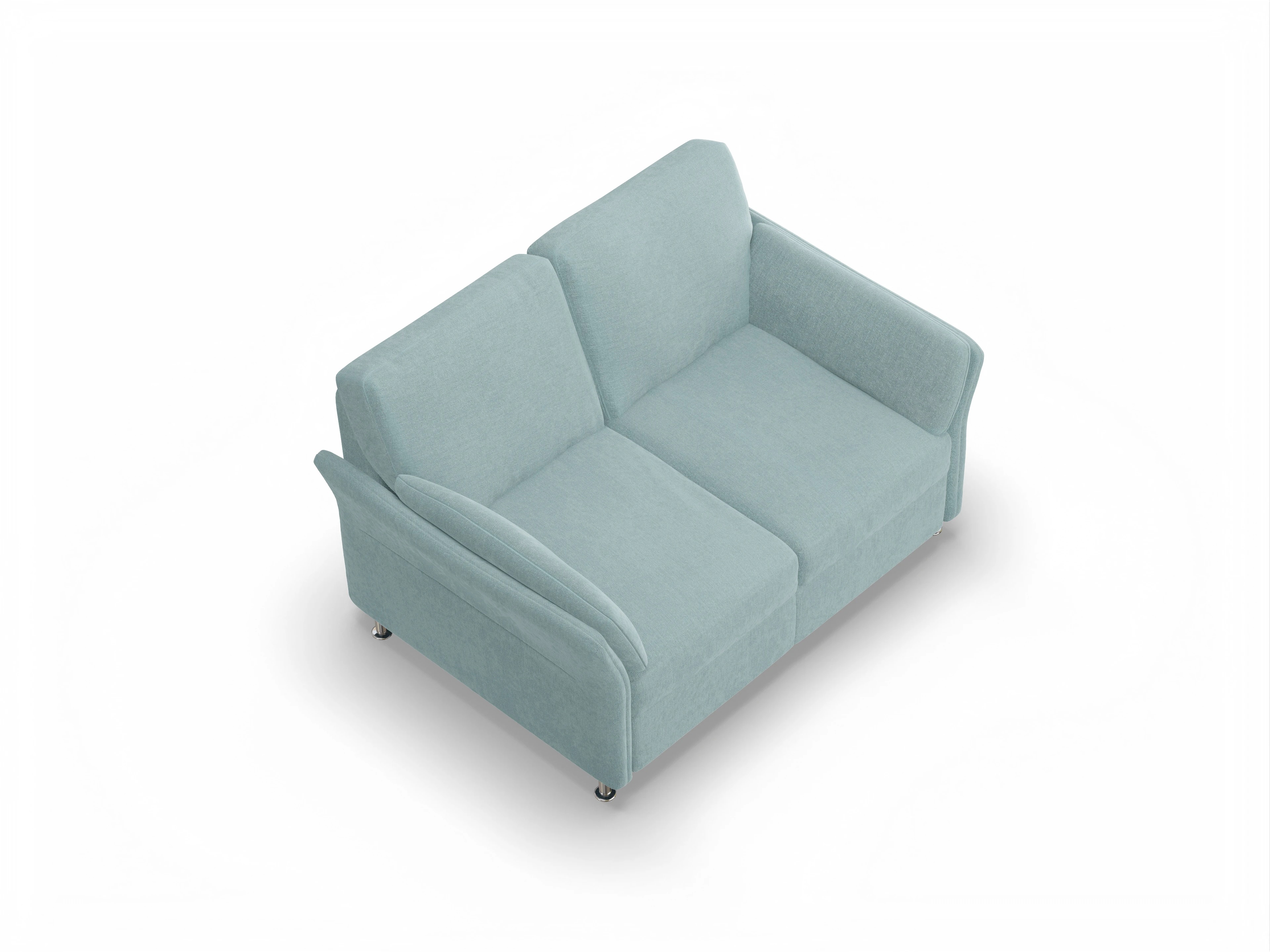 Ansicht des Produktes SC Family 1067 2-Sitzer Sofa in Stoff Blau