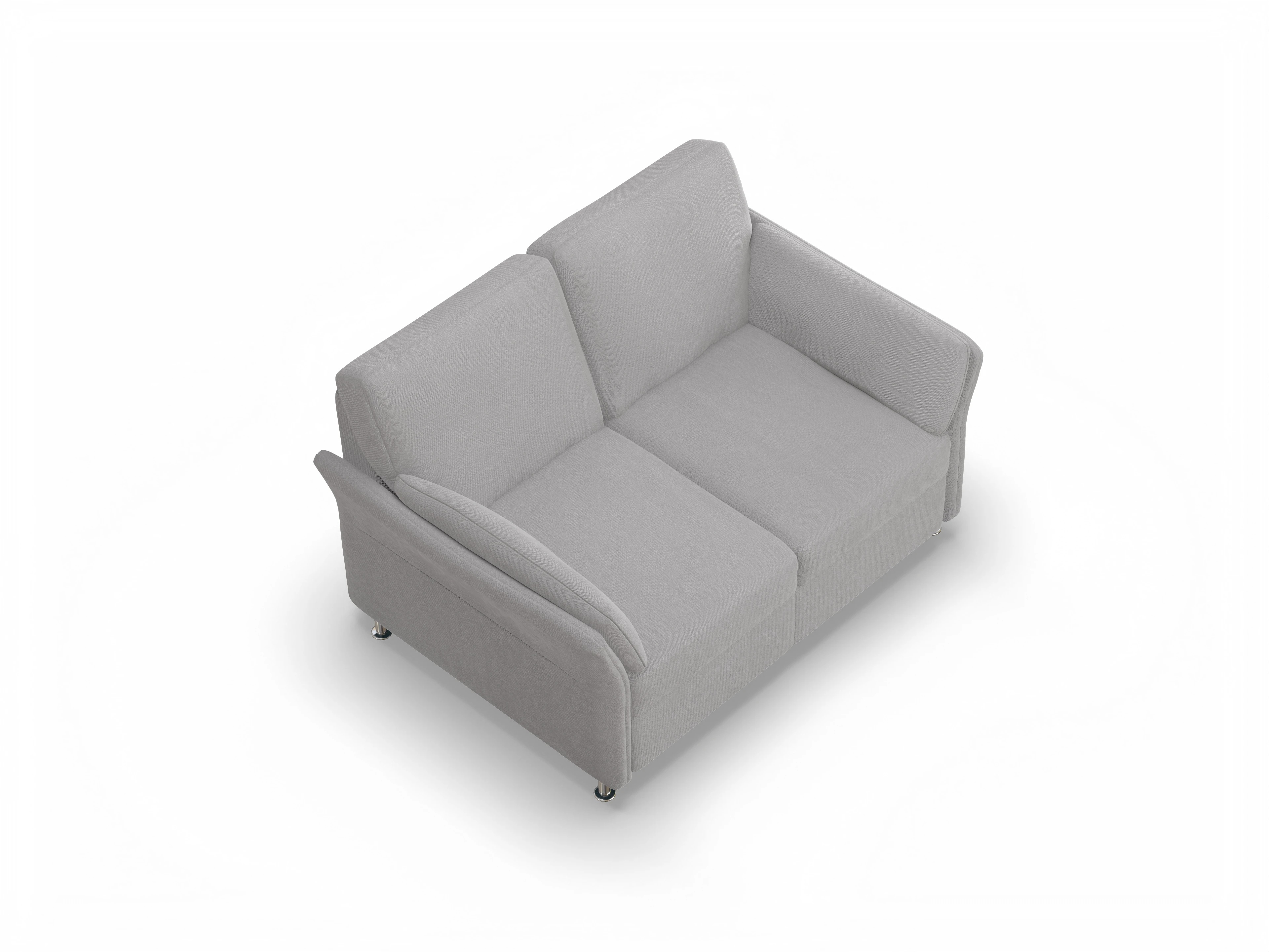 Ansicht des Produktes SC Family 1067 2-Sitzer Sofa in Stoff Grau