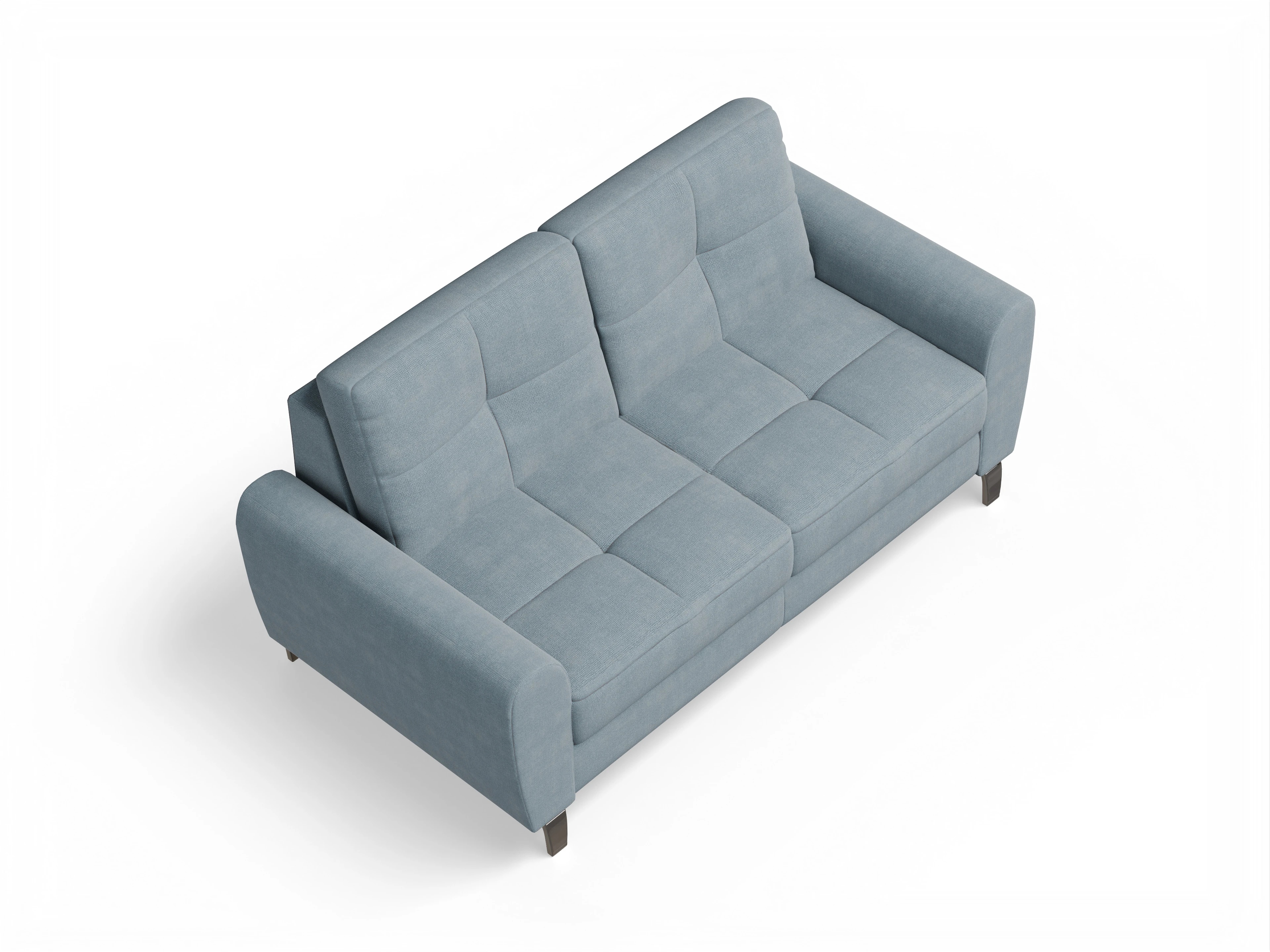 Ansicht des Produktes Valona 2,5-Sitzer Sofa in Stoff Blau