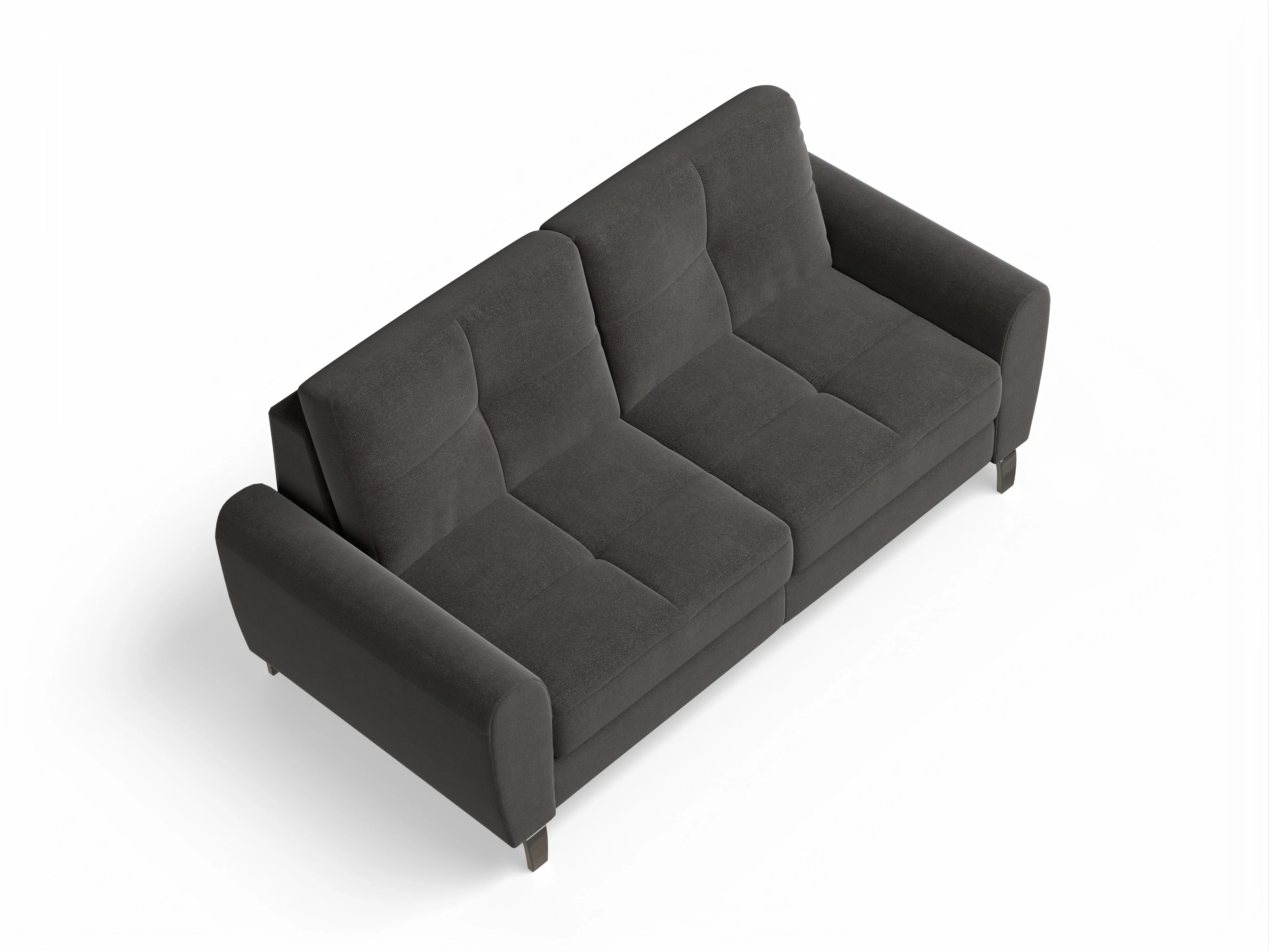 Valona 3-Sitzer Sofa Ansicht des Produktes Valona 3-Sitzer Sofa in Stoff Grau