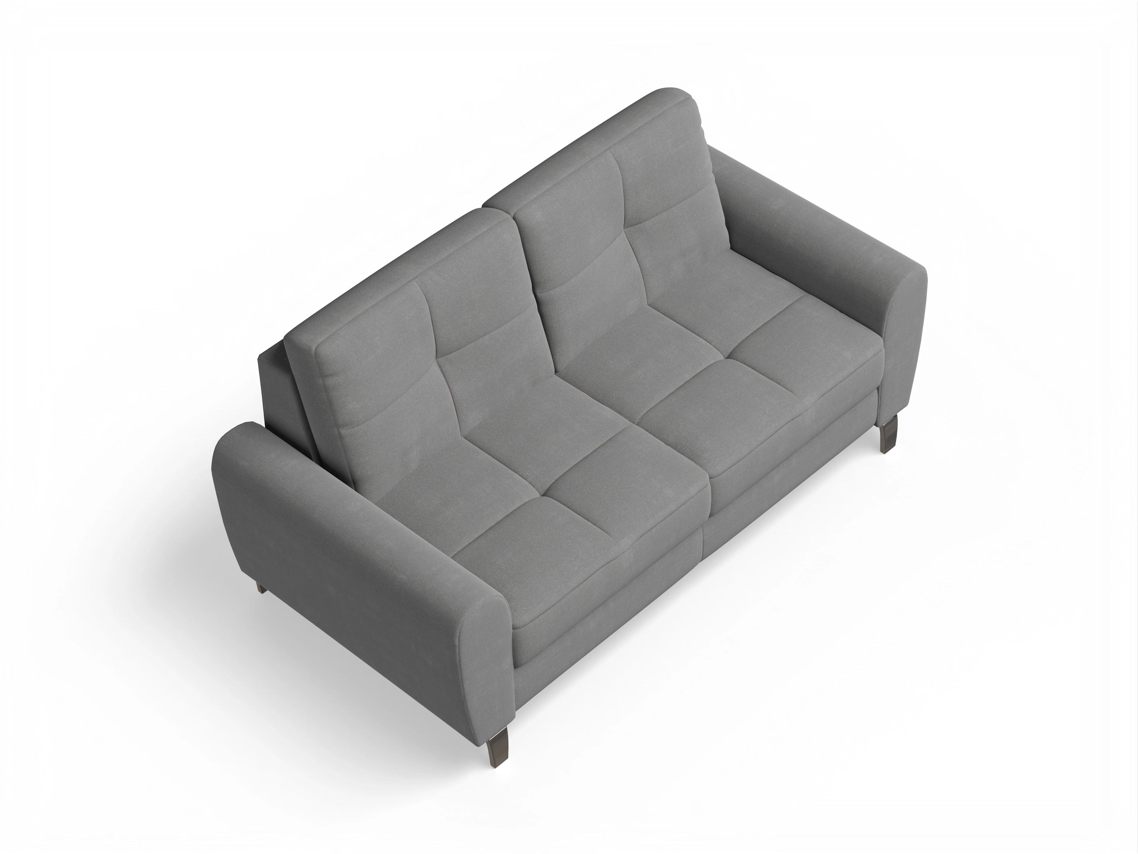 Ansicht des Produktes Valona 2,5-Sitzer Sofa in Stoff Grau