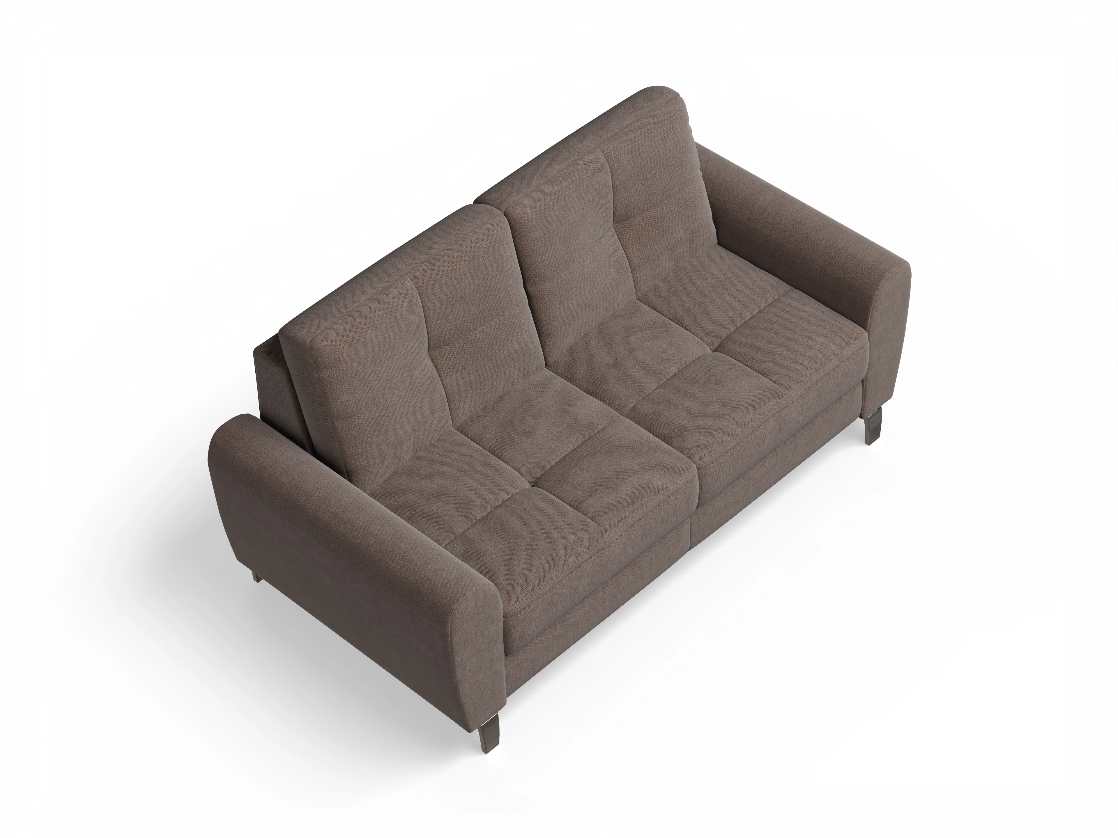 Valona 2,5-Sitzer Sofa Ansicht des Produktes Valona 2,5-Sitzer Sofa in Stoff Braun
