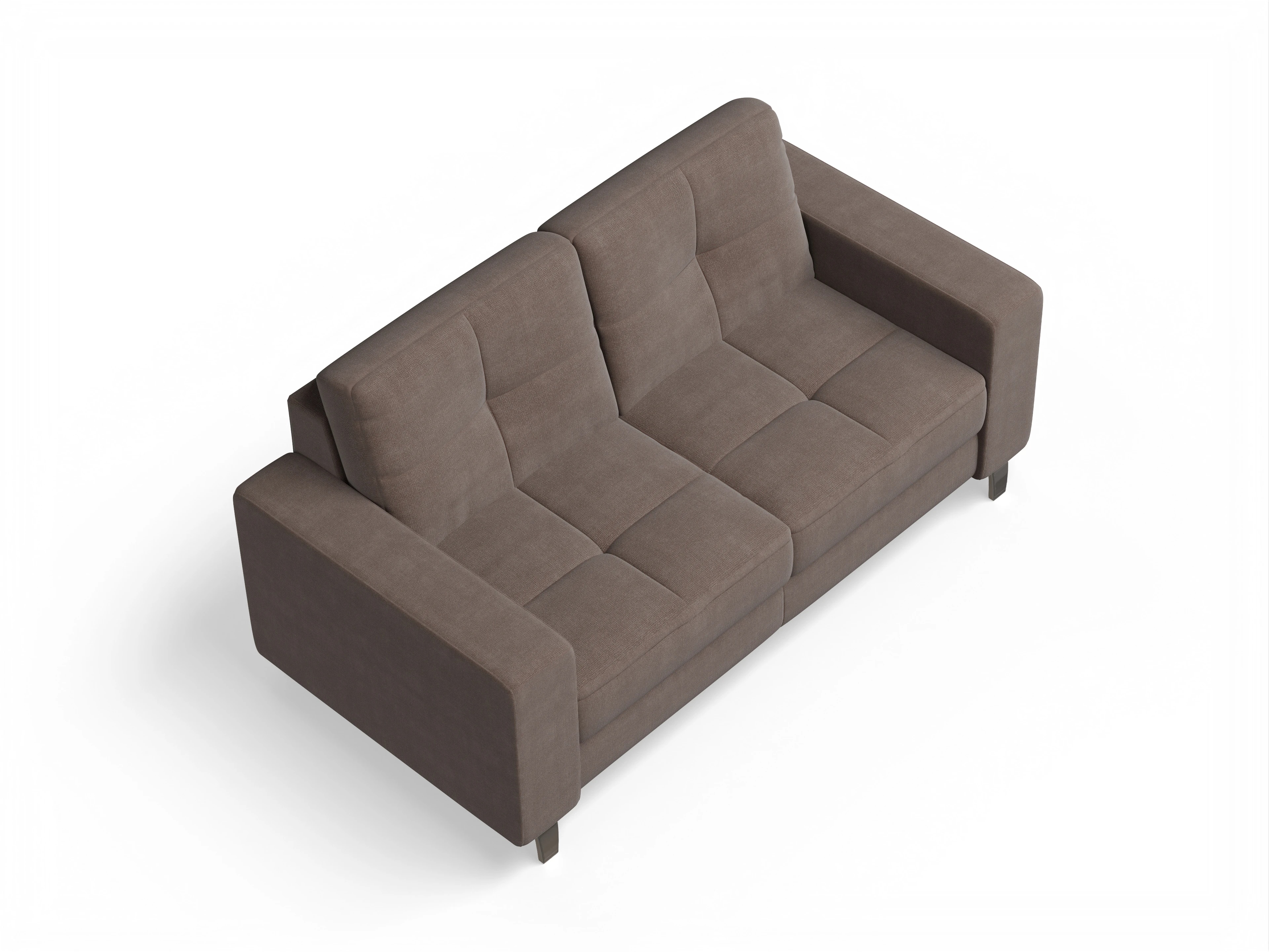 Valona 2,5-Sitzer Sofa Ansicht des Produktes Valona 2,5-Sitzer Sofa in Stoff Braun