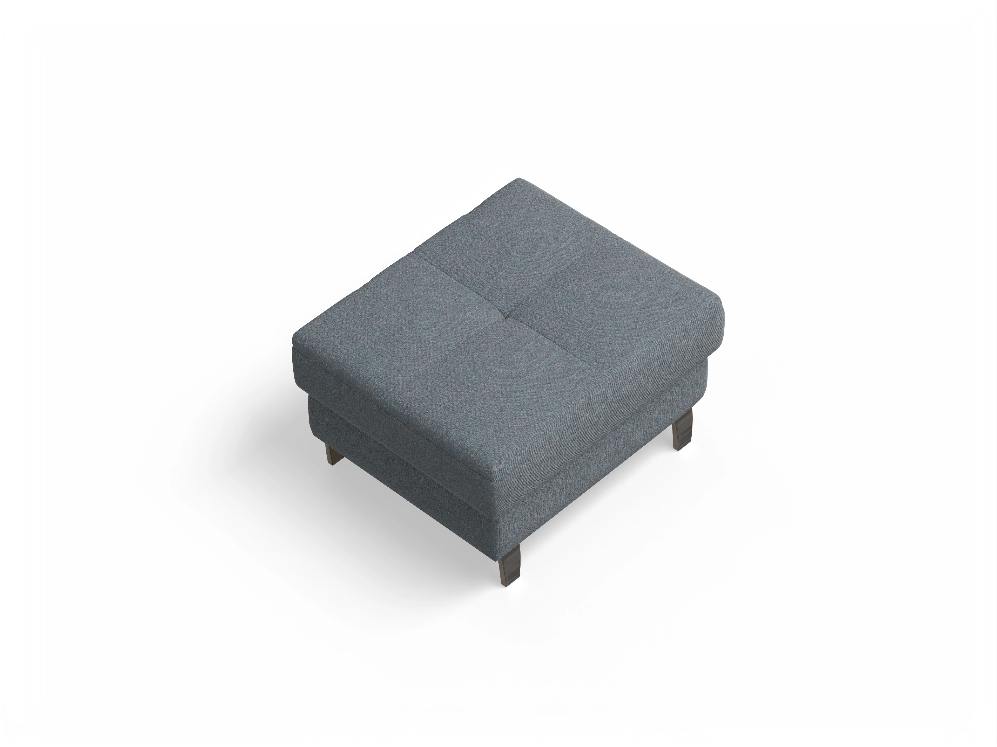 Valona SE Hocker Ansicht des Produktes Valona in Stoff Grau
