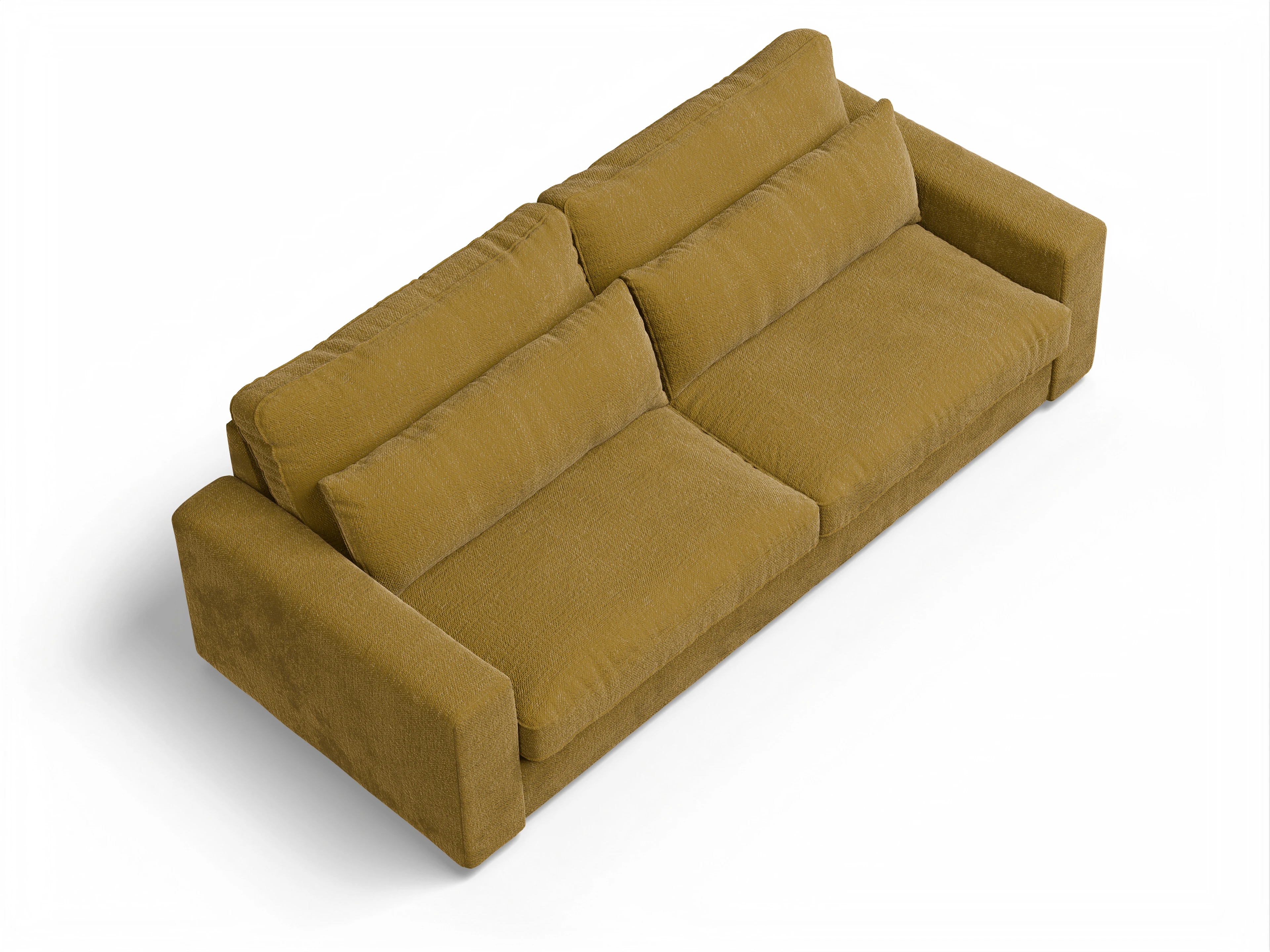Lexia 3-Sitzer Sofa Ansicht des Produktes Lexia 3-Sitzer Sofa in Stoff Gelb