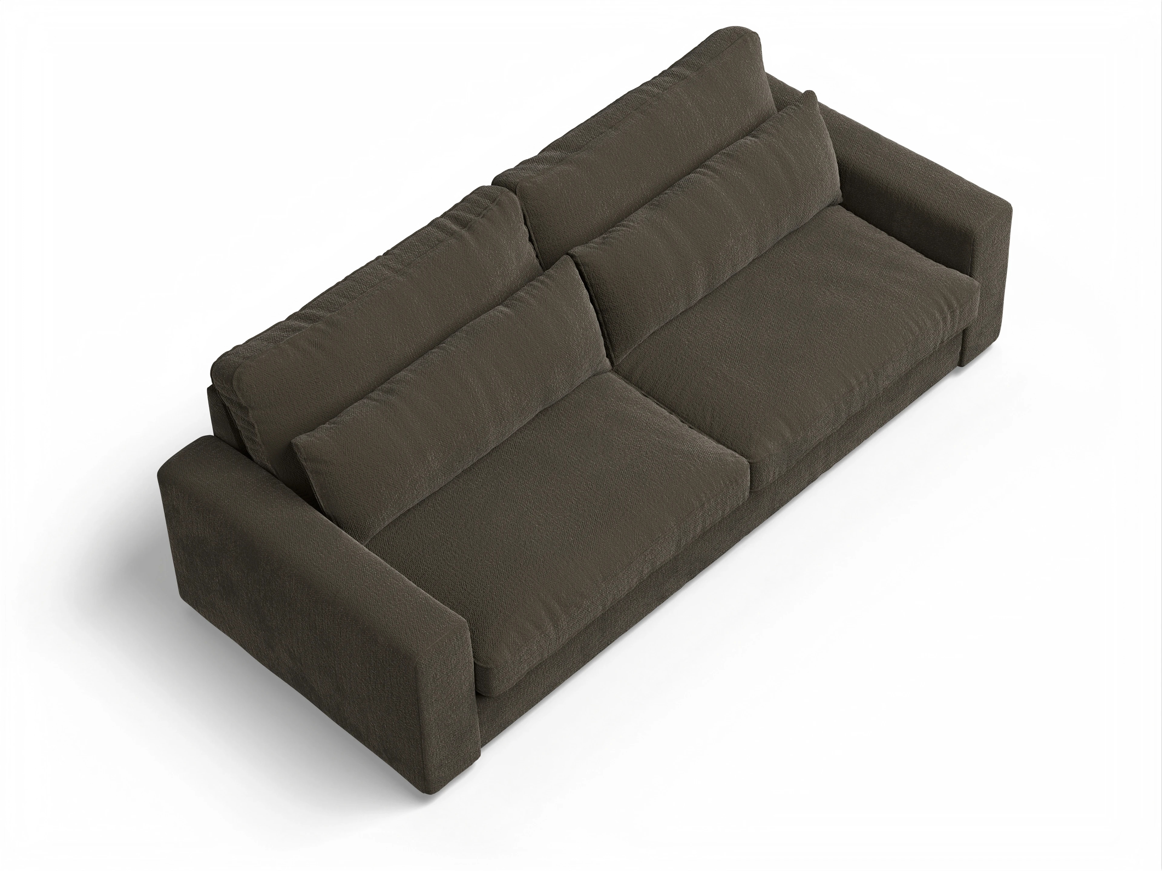 Lexia 3-Sitzer Sofa Ansicht des Produktes Lexia 3-Sitzer Sofa in Stoff Braun