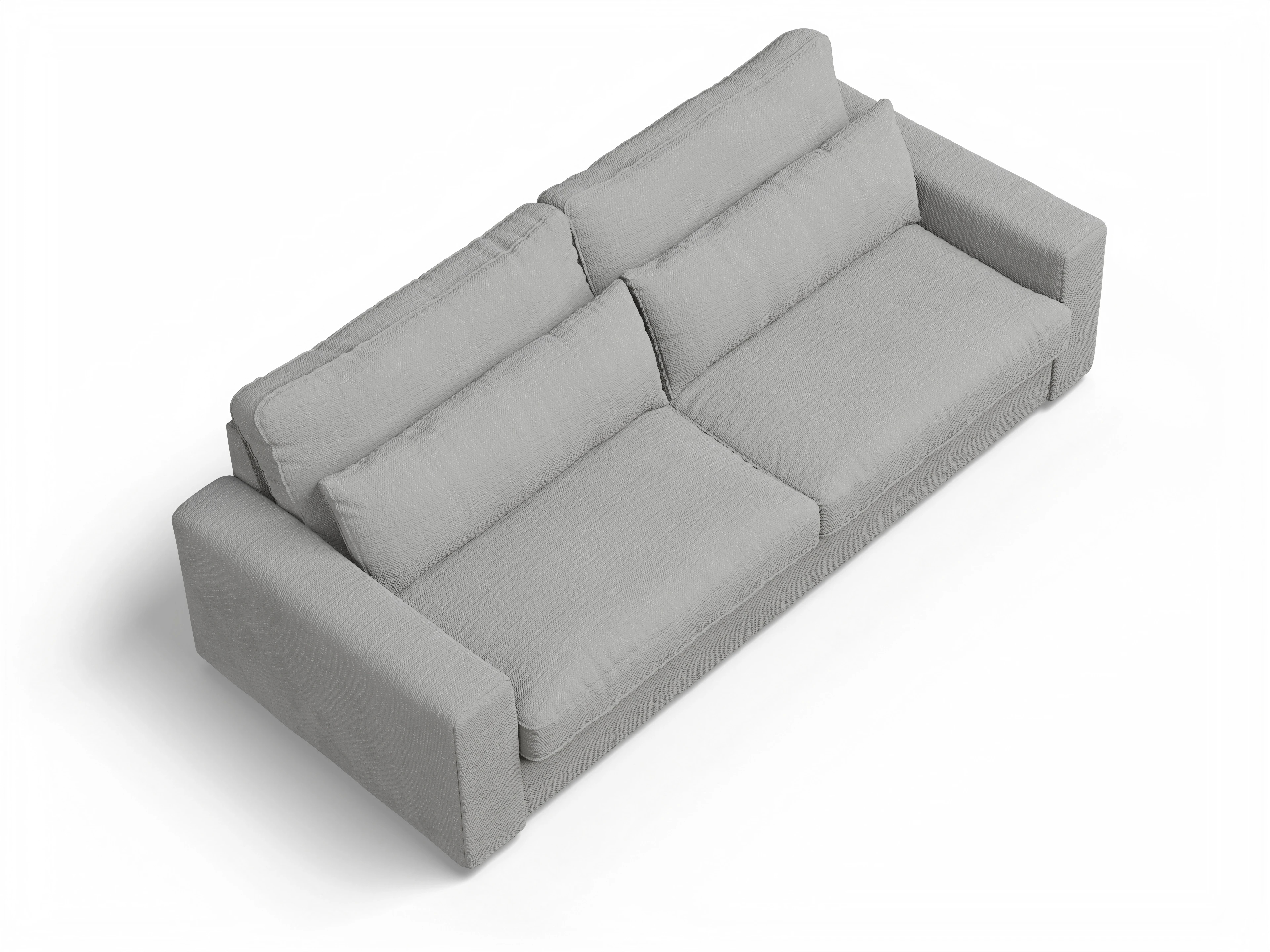 Lexia 3-Sitzer Sofa Ansicht des Produktes Lexia 3-Sitzer Sofa in Stoff Grau
