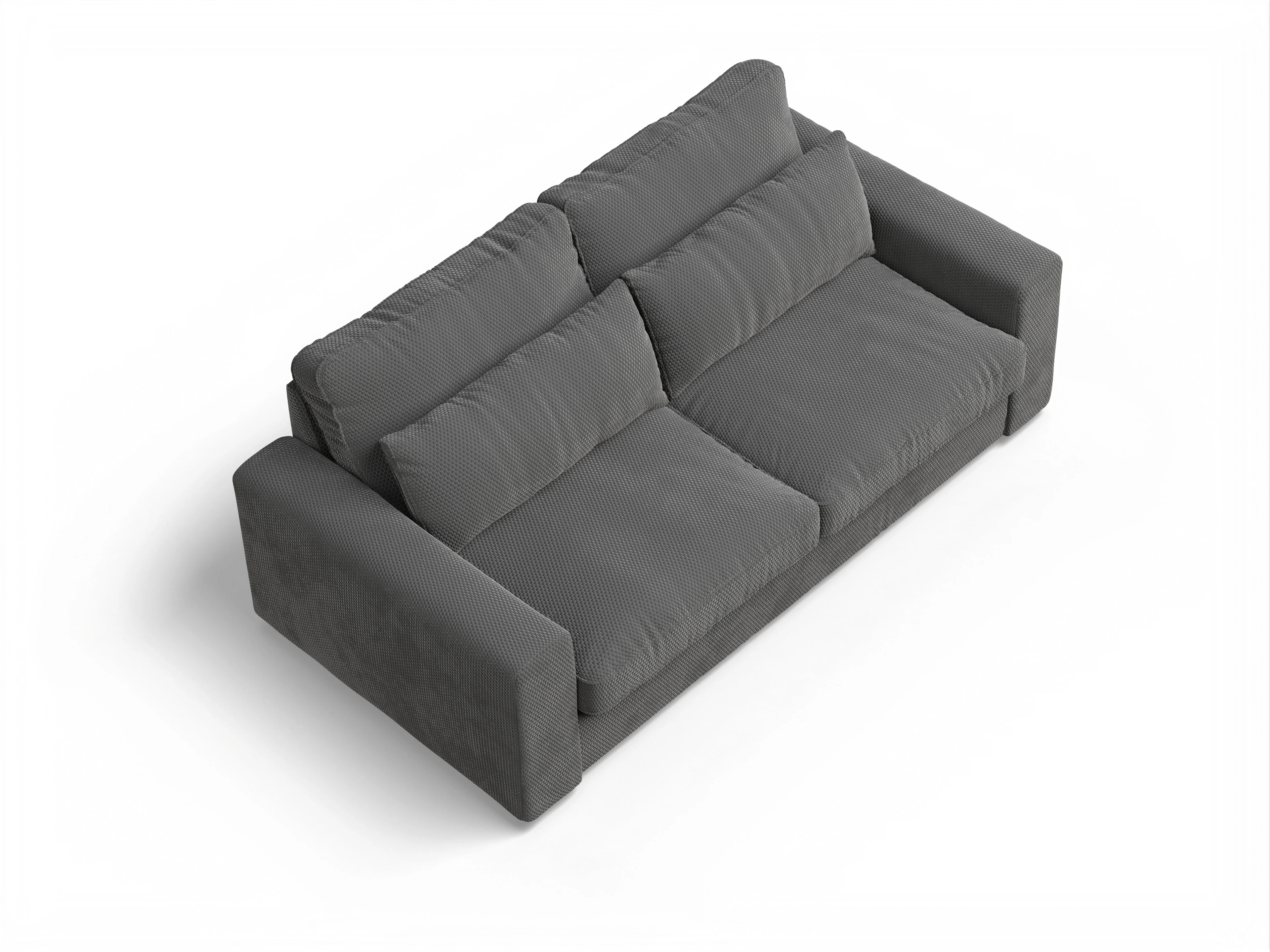 Ansicht des Produktes Lexia 2-Sitzer Sofa in Stoff Grau