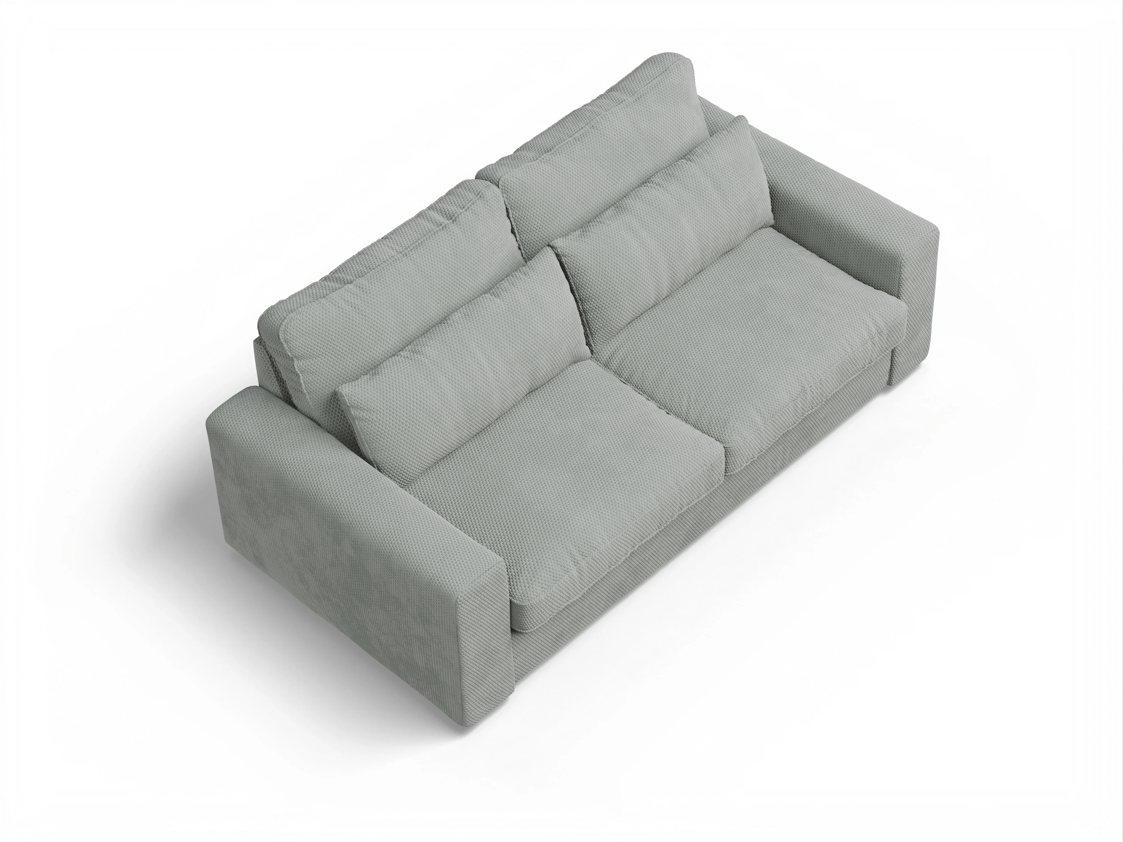 Ansicht des Produktes Lexia 2-Sitzer Sofa in Stoff Grau
