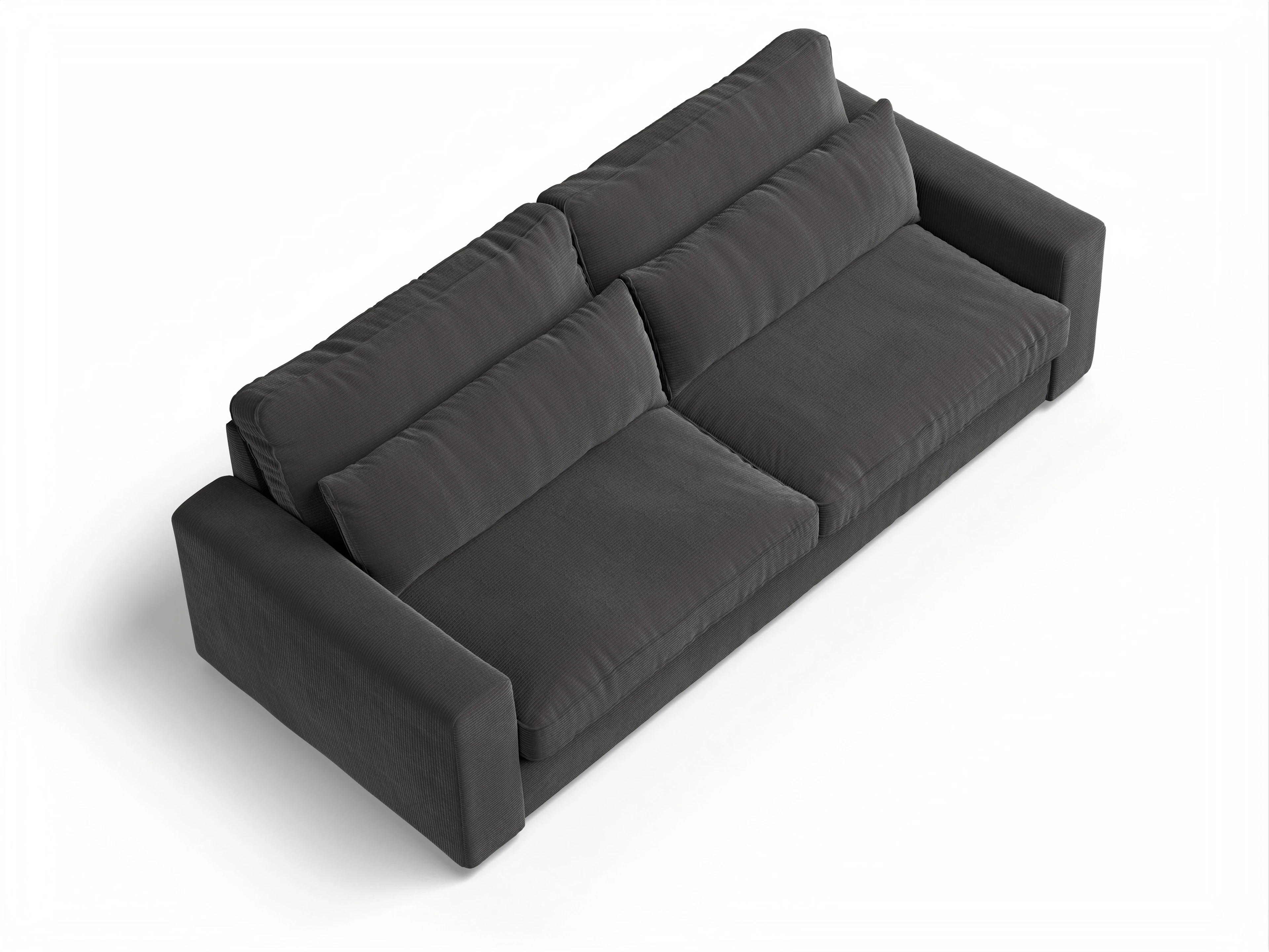 Lexia 3-Sitzer Sofa Ansicht des Produktes Lexia 3-Sitzer Sofa in Stoff Grau