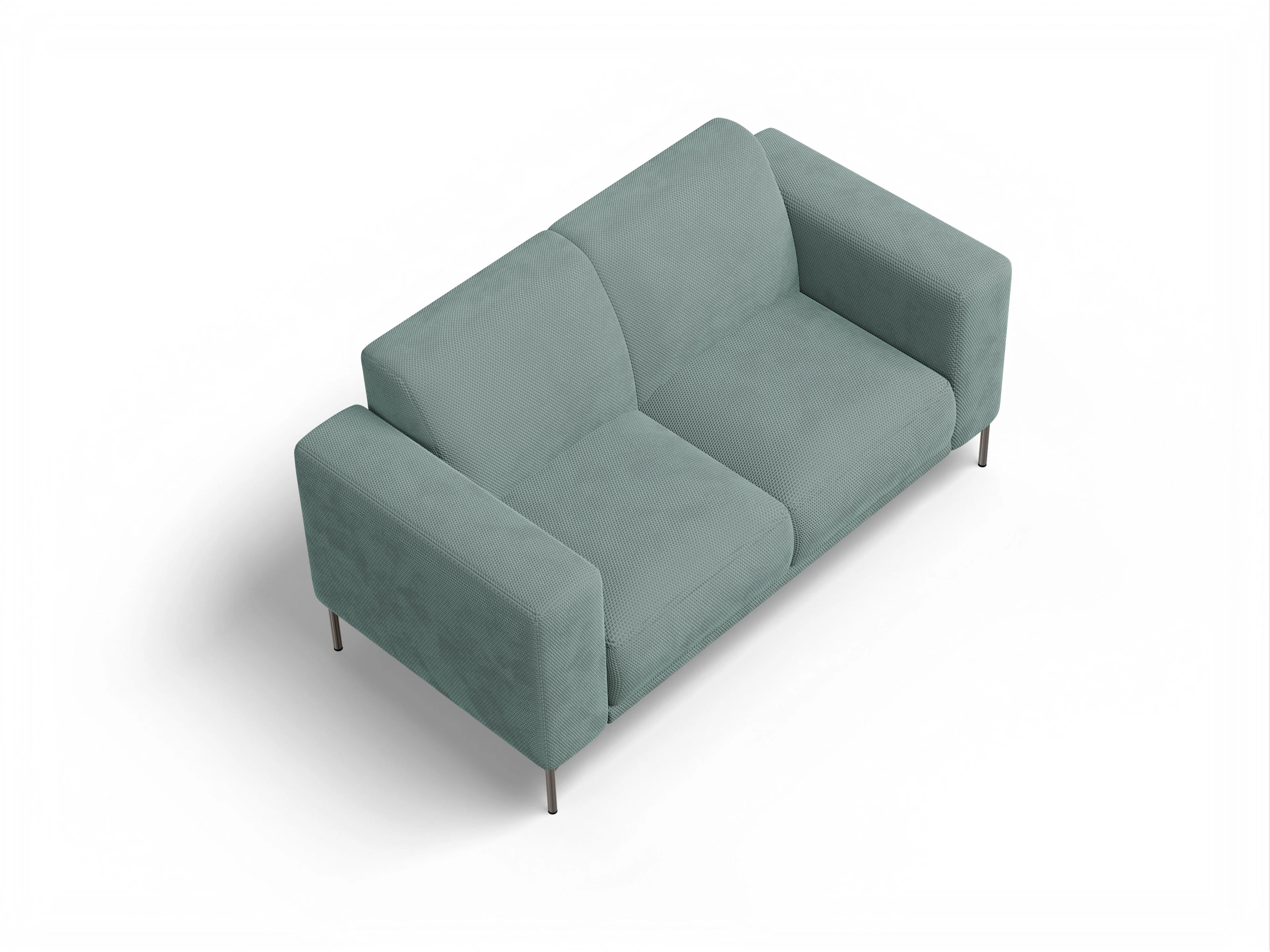 Ansicht des Produktes Viborg 2-Sitzer Sofa in Stoff Grün