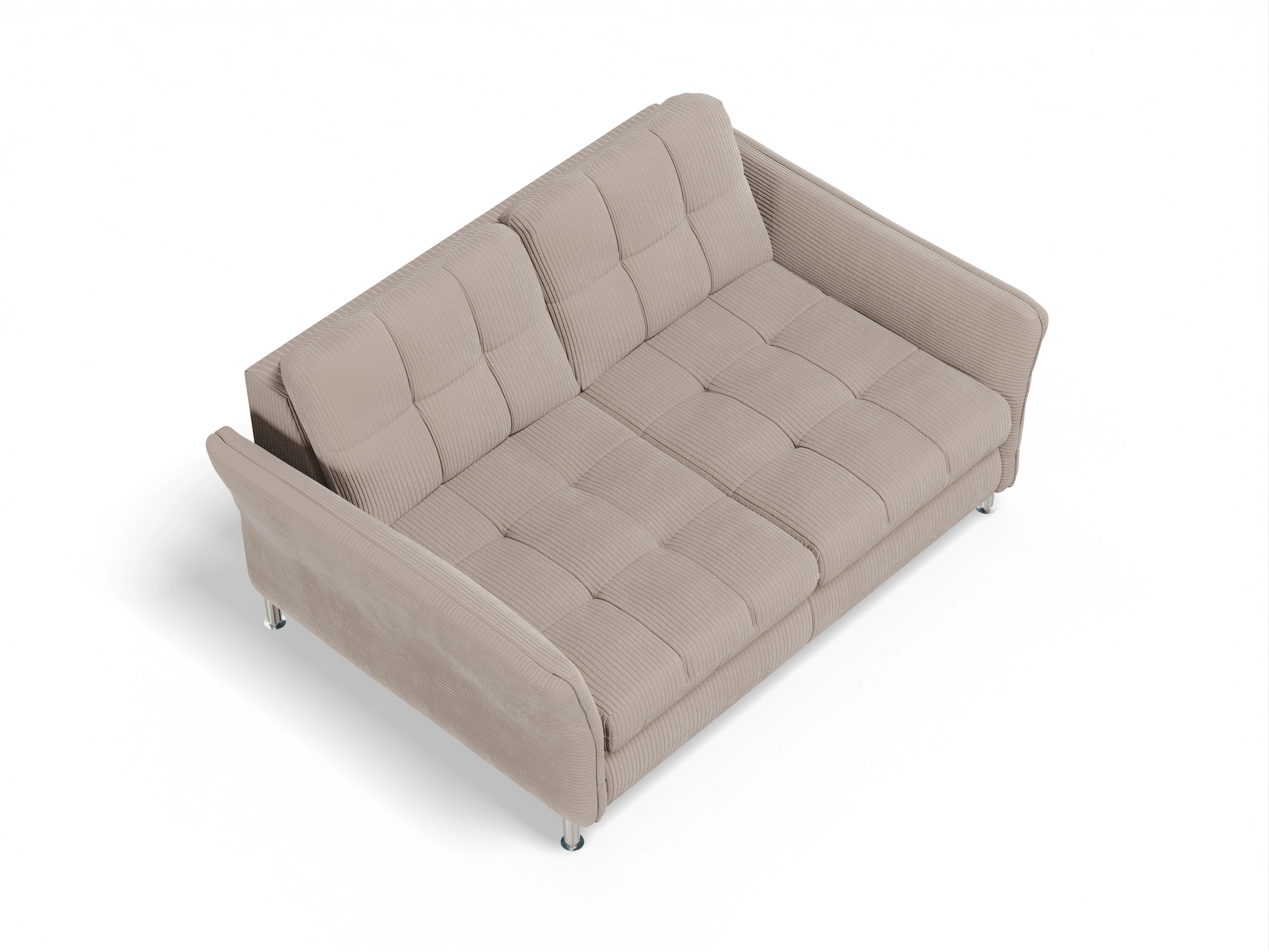 Ansicht des Produktes SC Smart 1064 2,5-Sitzer Sofa in Stoff Grau