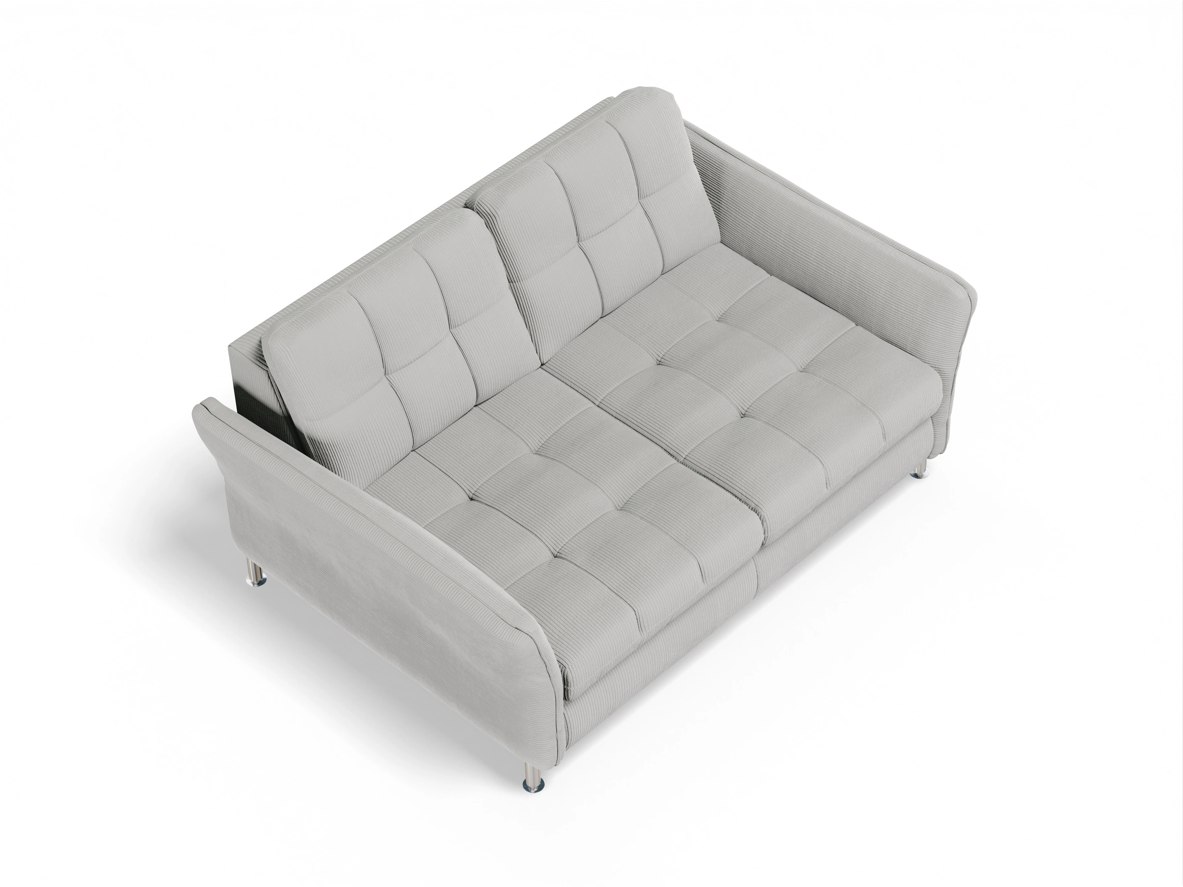 Ansicht des Produktes SC Smart 1064 2,5-Sitzer Sofa in Stoff Grau