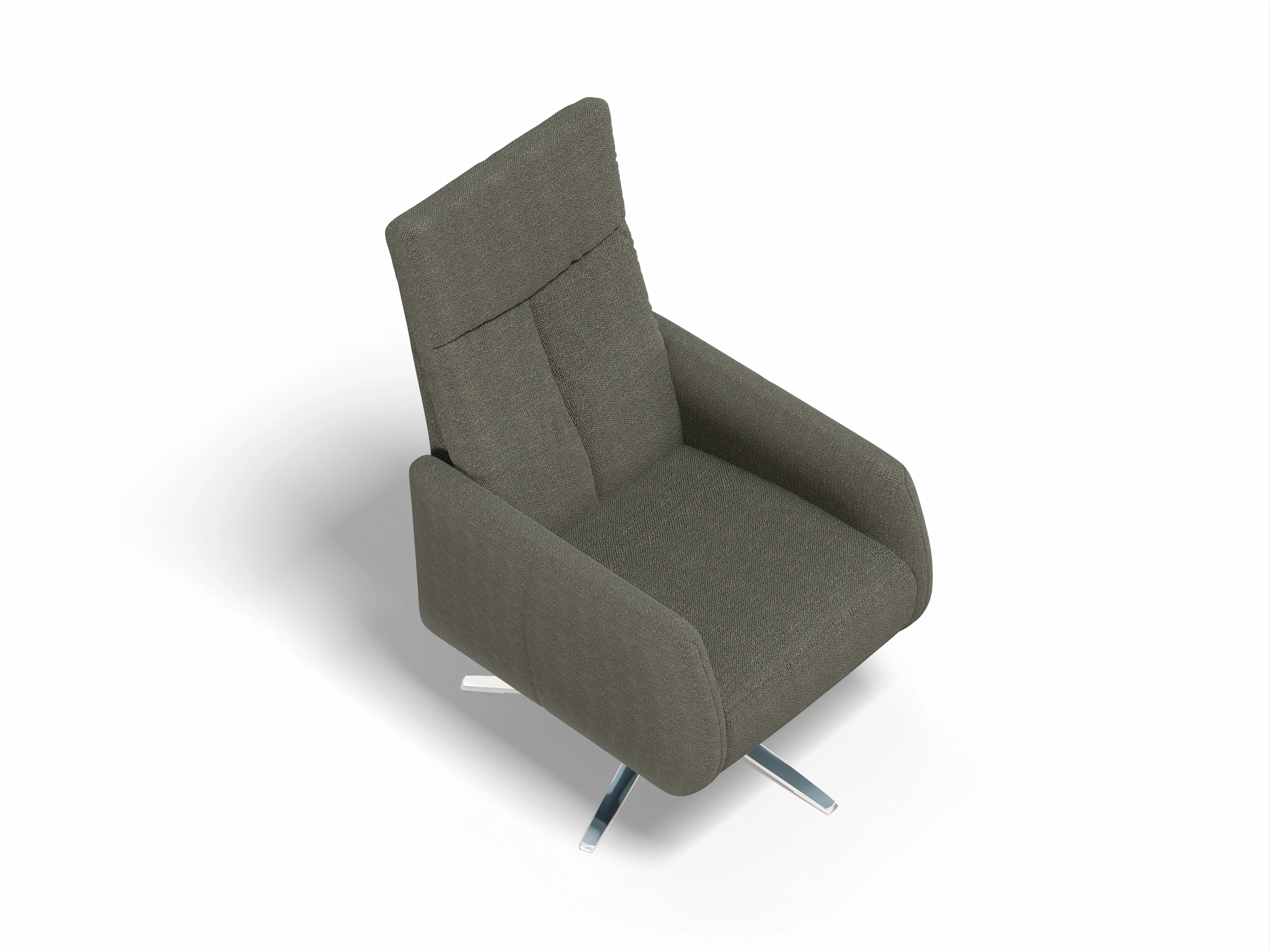 Ansicht des Produktes Movie Relaxsessel in Stoff Grau