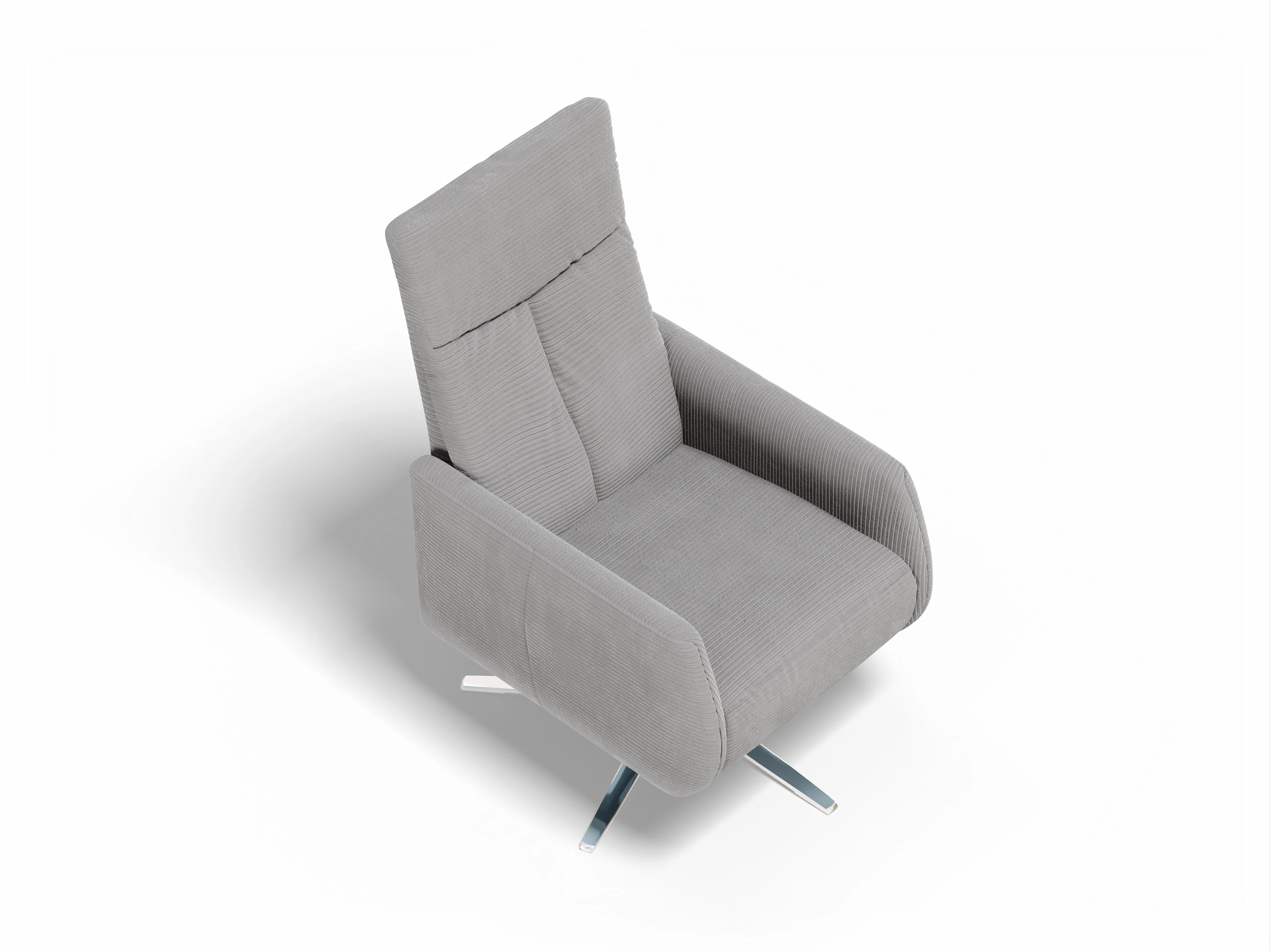 Ansicht des Produktes Movie Relaxsessel in Stoff Grau