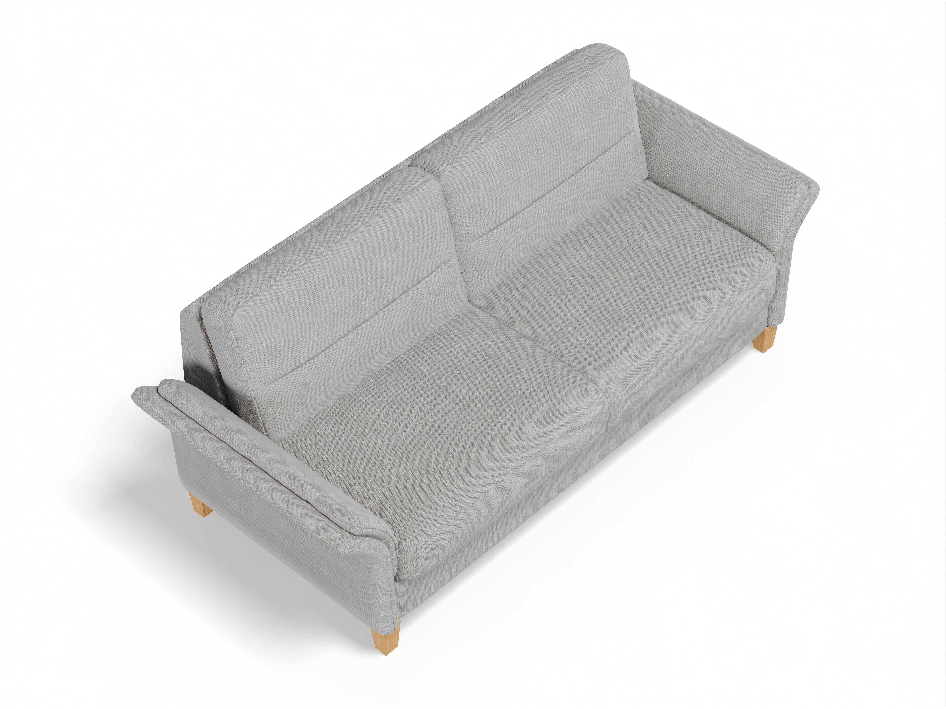 Ansicht des Produktes Warna 3-Sitzer Sofa in Stoff Grau