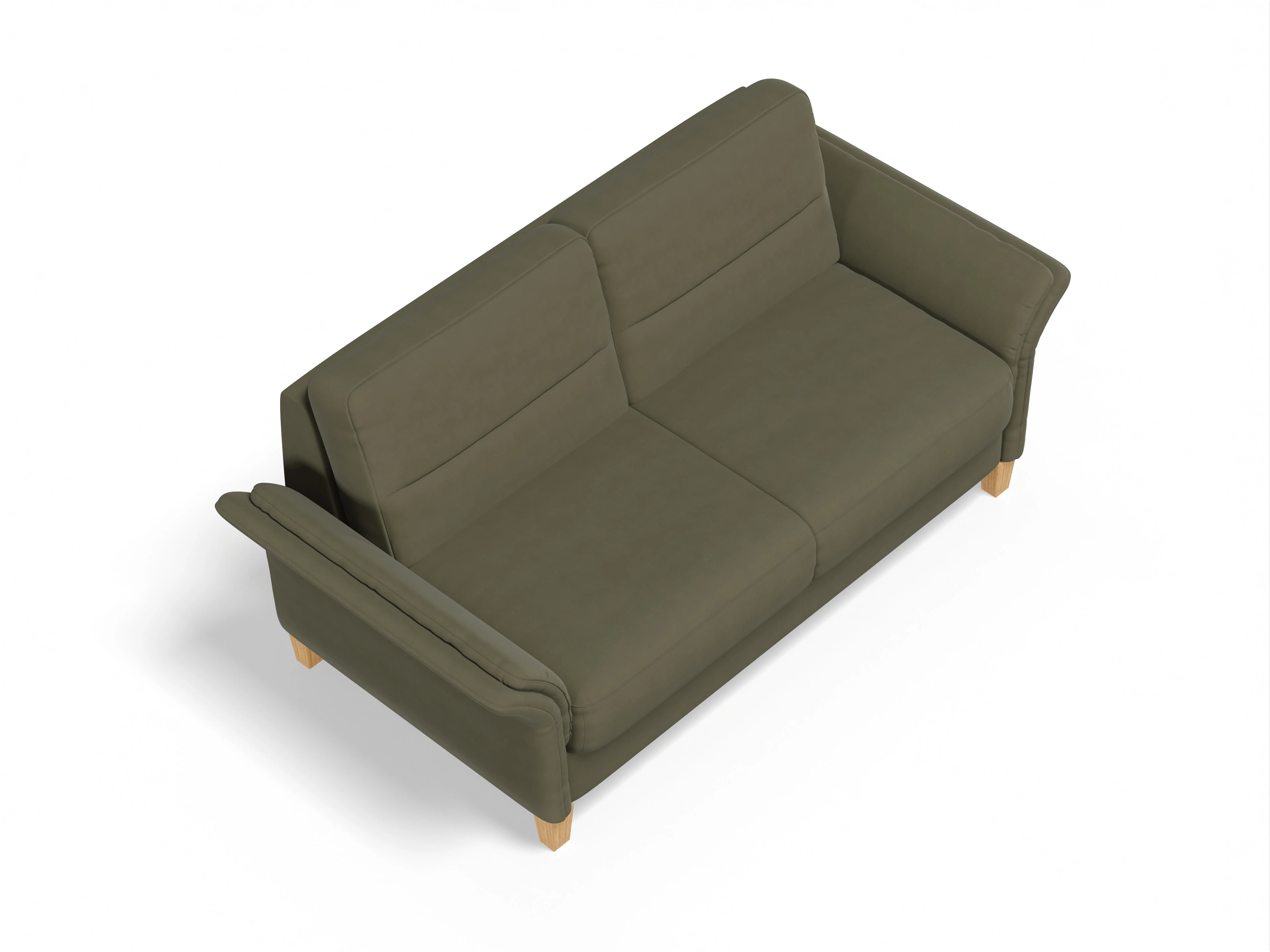 Warna 2- Sitzer Sofa Ansicht des Produktes Warna 2-Sitzer Sofa in Stoff Grün