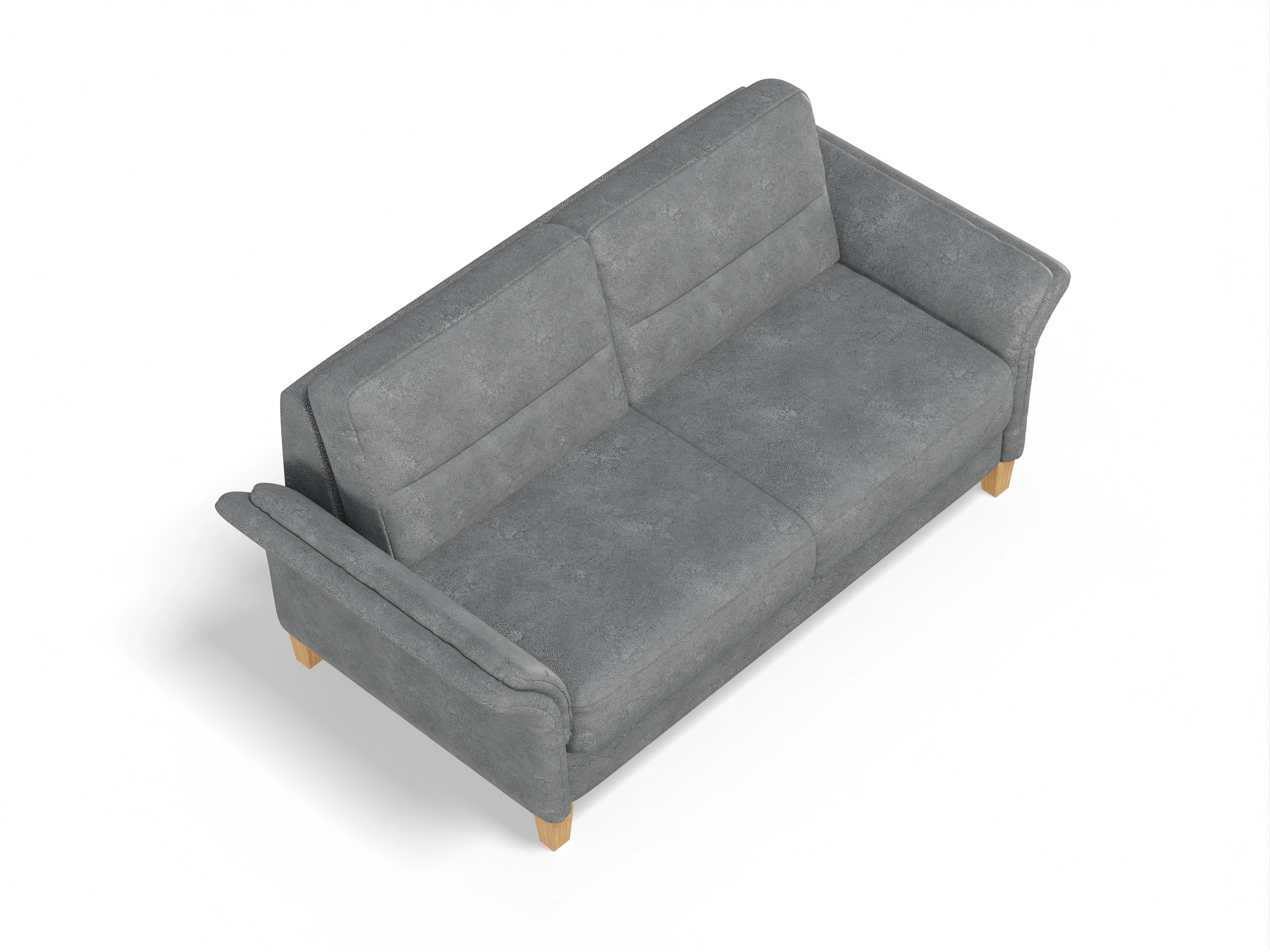 Ansicht des Produktes Warna 2-Sitzer Sofa in Stoff Grau