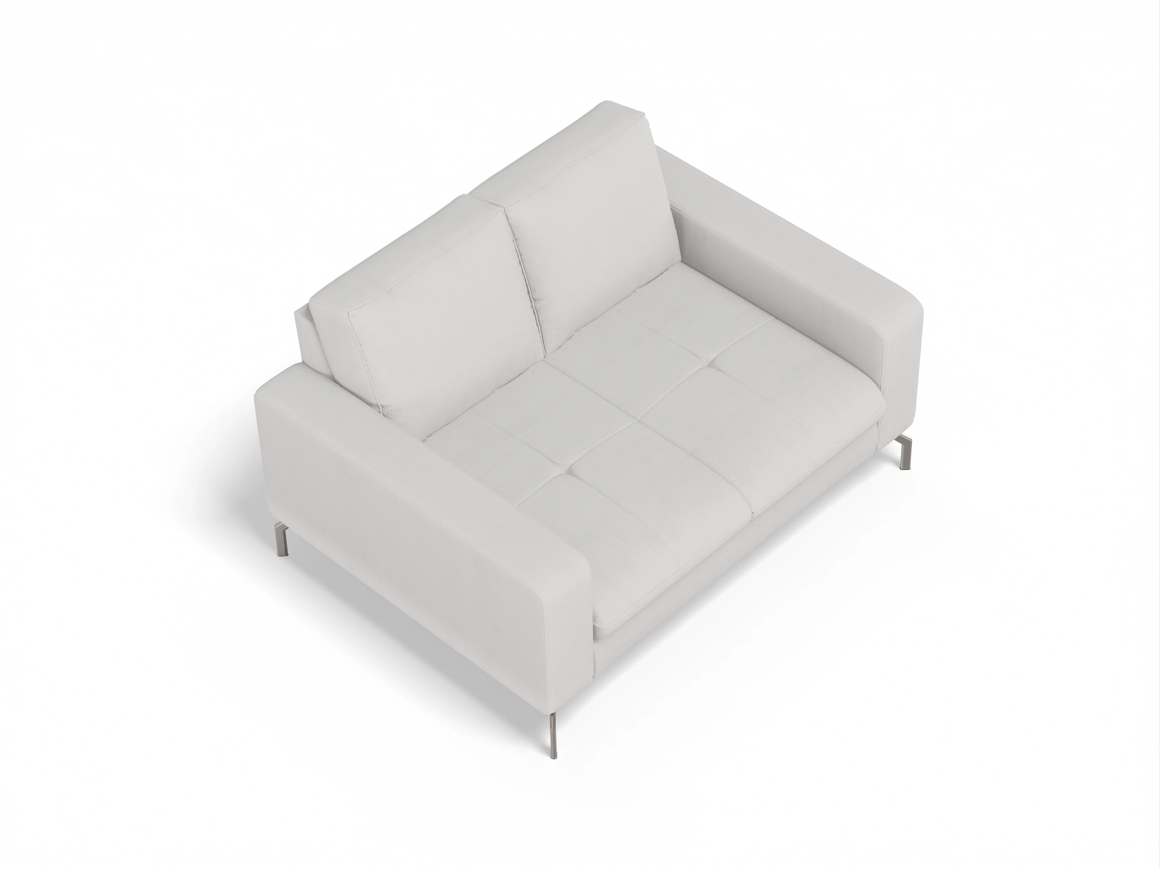 Ansicht des Produktes SC Smart 1075 2-Sitzer Sofa in Stoff Grau