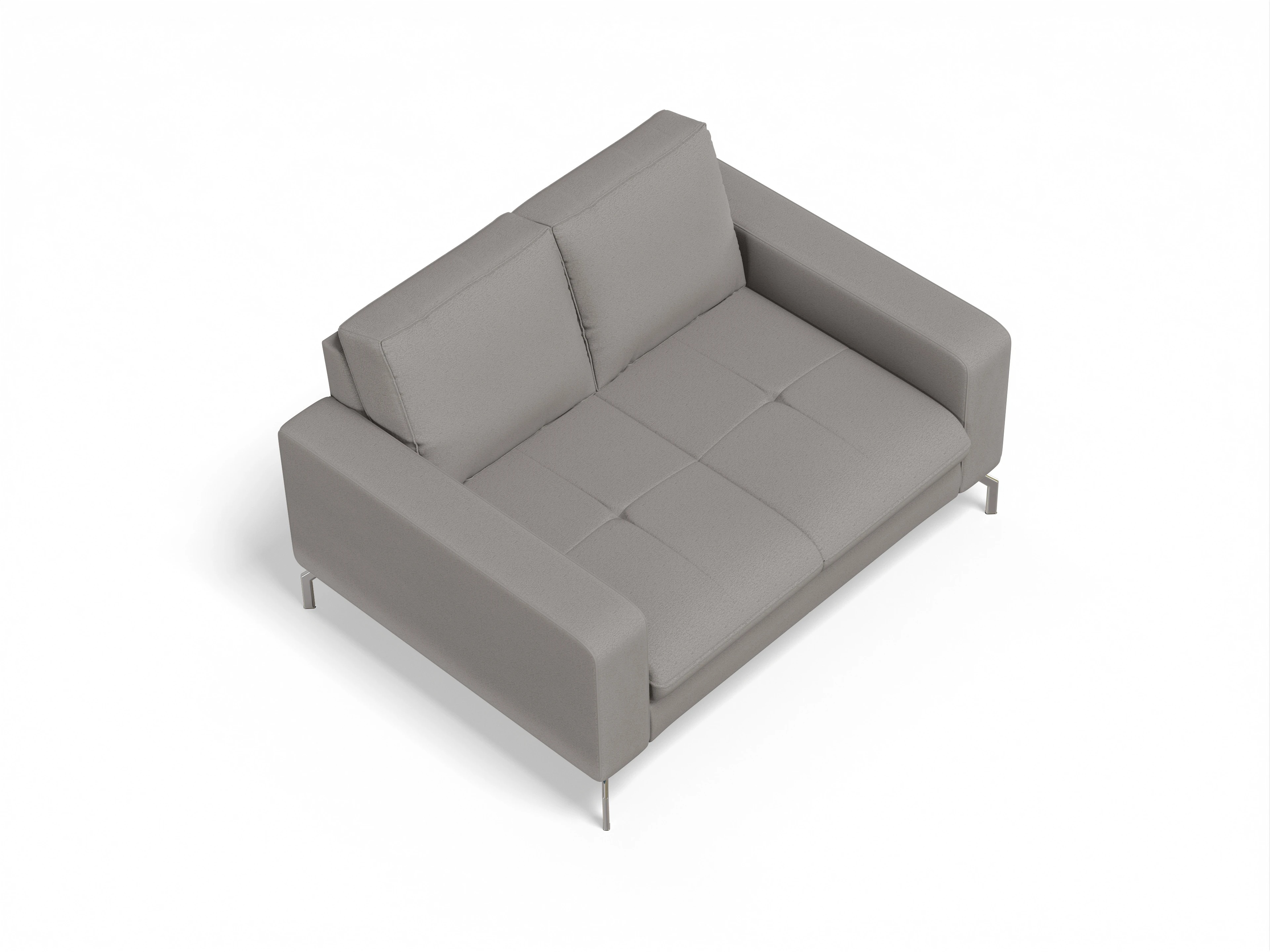 Ansicht des Produktes SC Smart 1075 2-Sitzer Sofa in Stoff Grau