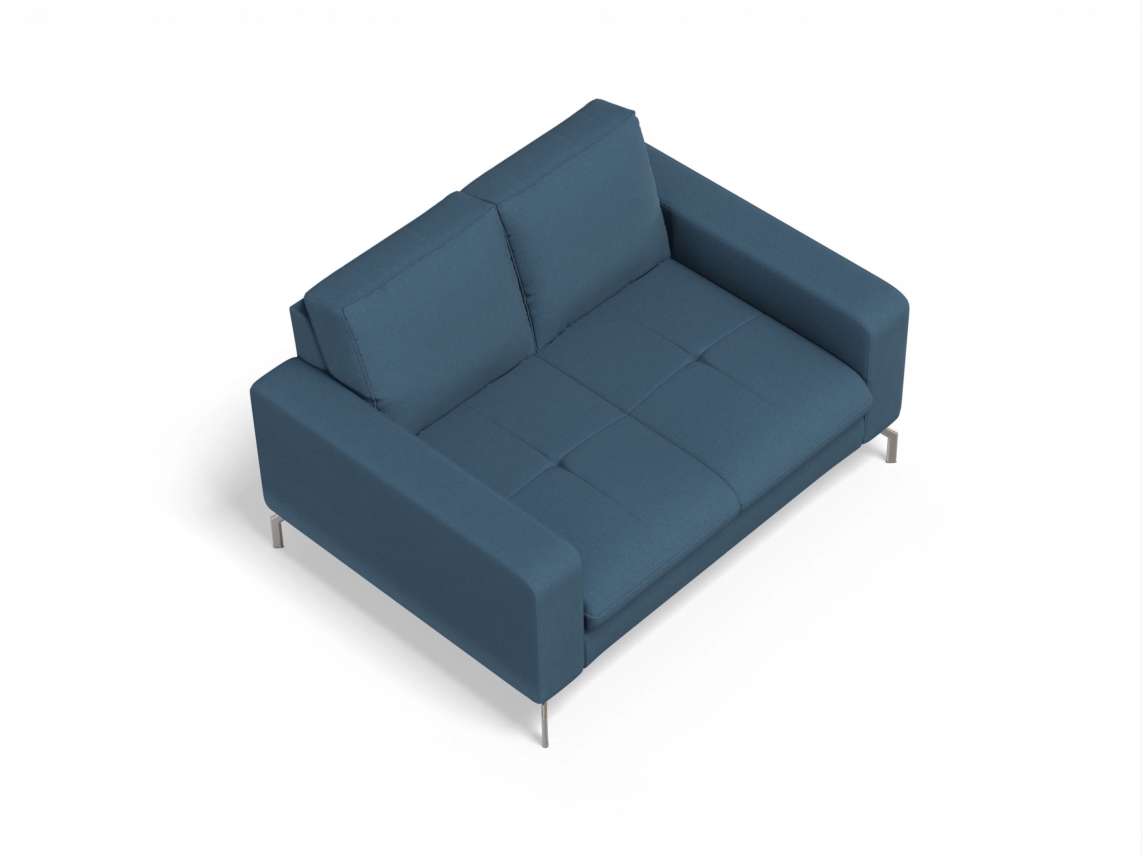 Ansicht des Produktes SC Smart 1075 2-Sitzer Sofa in Stoff Blau