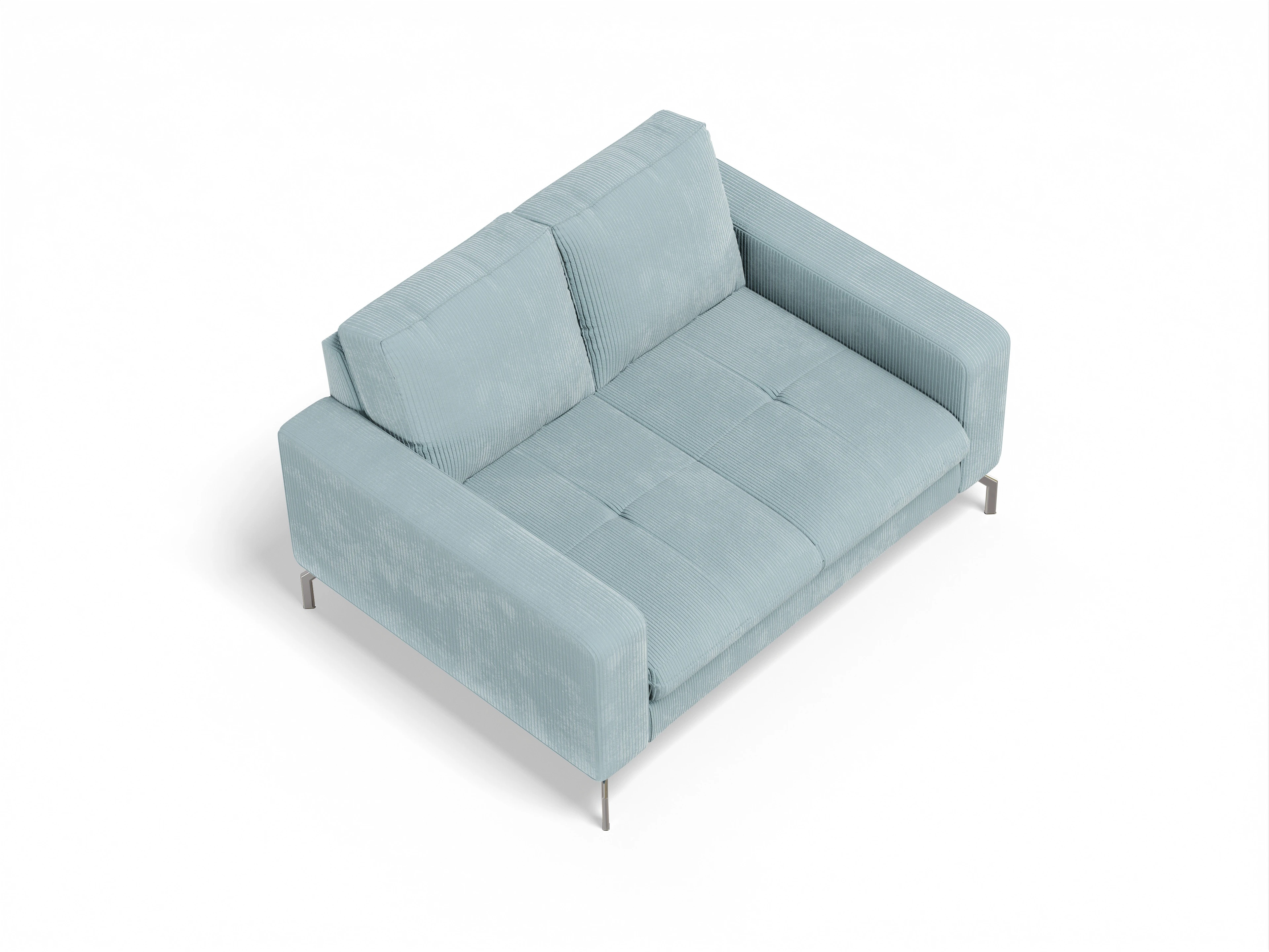 Ansicht des Produktes SC Smart 1075 2-Sitzer Sofa in Stoff Blau