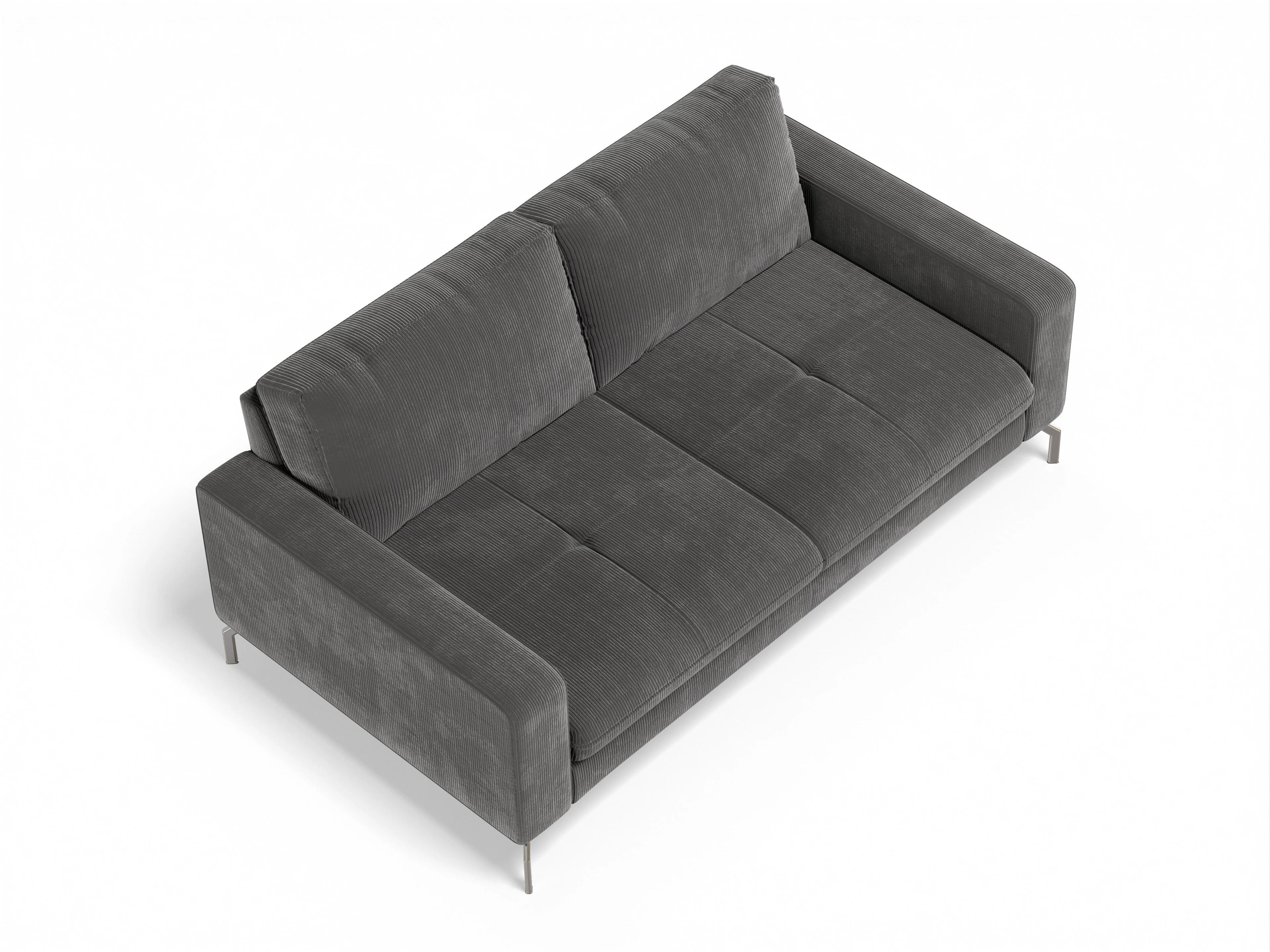 Ansicht des Produktes SC Smart 1075 3-Sitzer Sofa in Stoff Grau