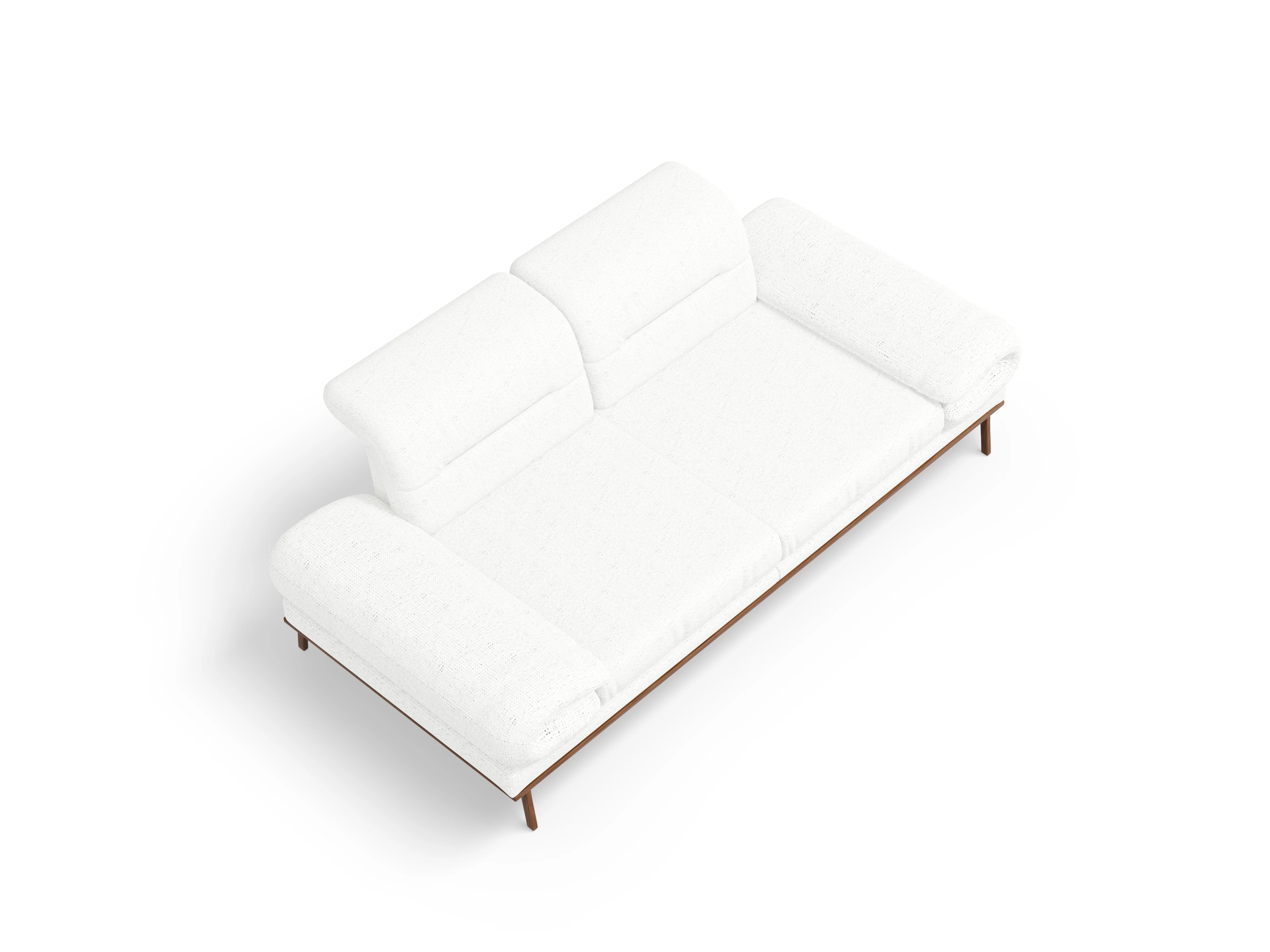 San Marino 2-Sitzer Sofa Ansicht des Produktes San Marino 2-Sitzer Sofa in Stoff Weiss