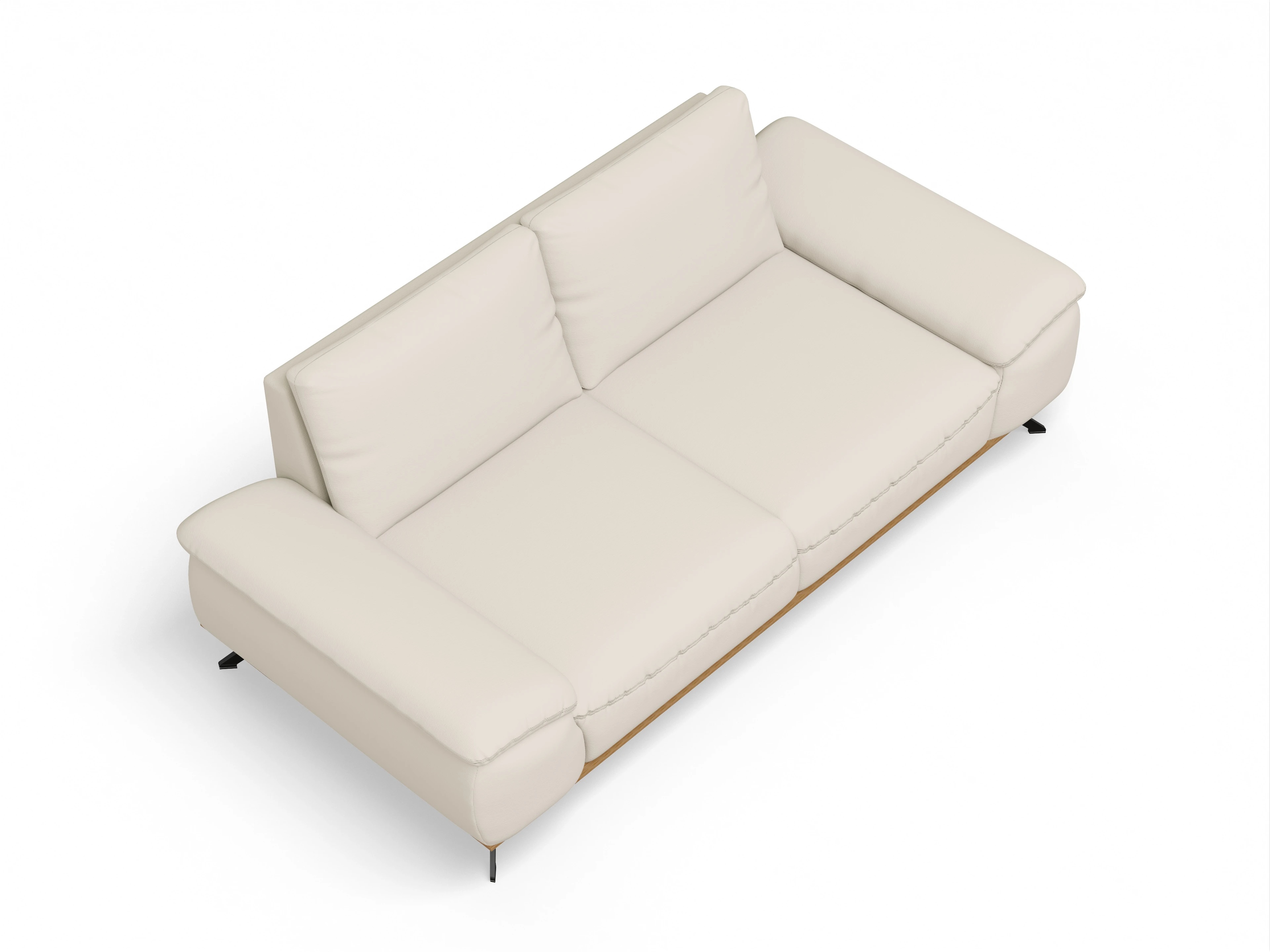 Ansicht des Produktes SC Family 1029 3-Sitzer Sofa in Stoff Beige