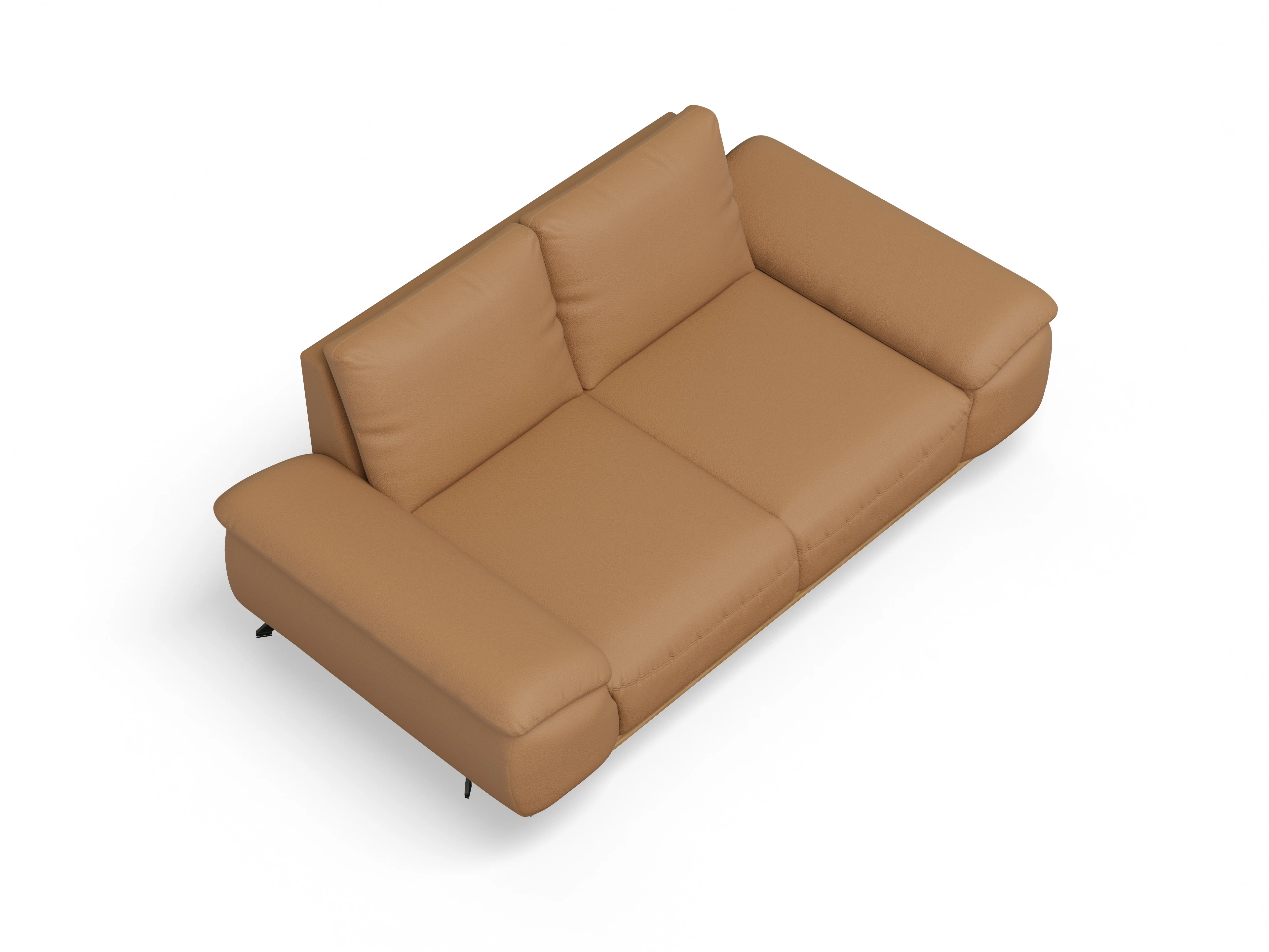 Ansicht des Produktes SC Family 1029 2,5-Sitzer Sofa in Stoff Braun