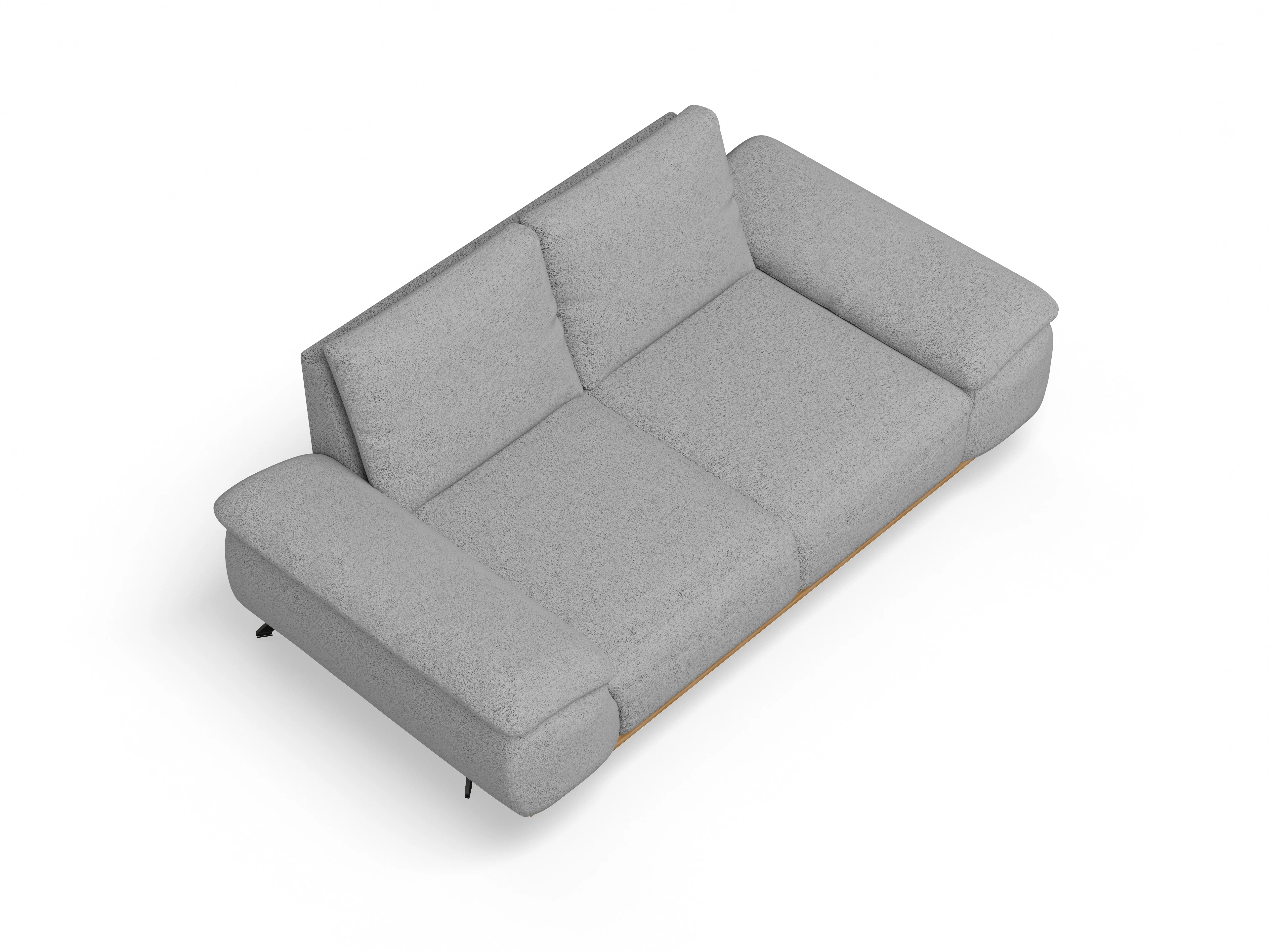 Ansicht des Produktes SC Family 1029 2,5-Sitzer Sofa in Stoff Grau