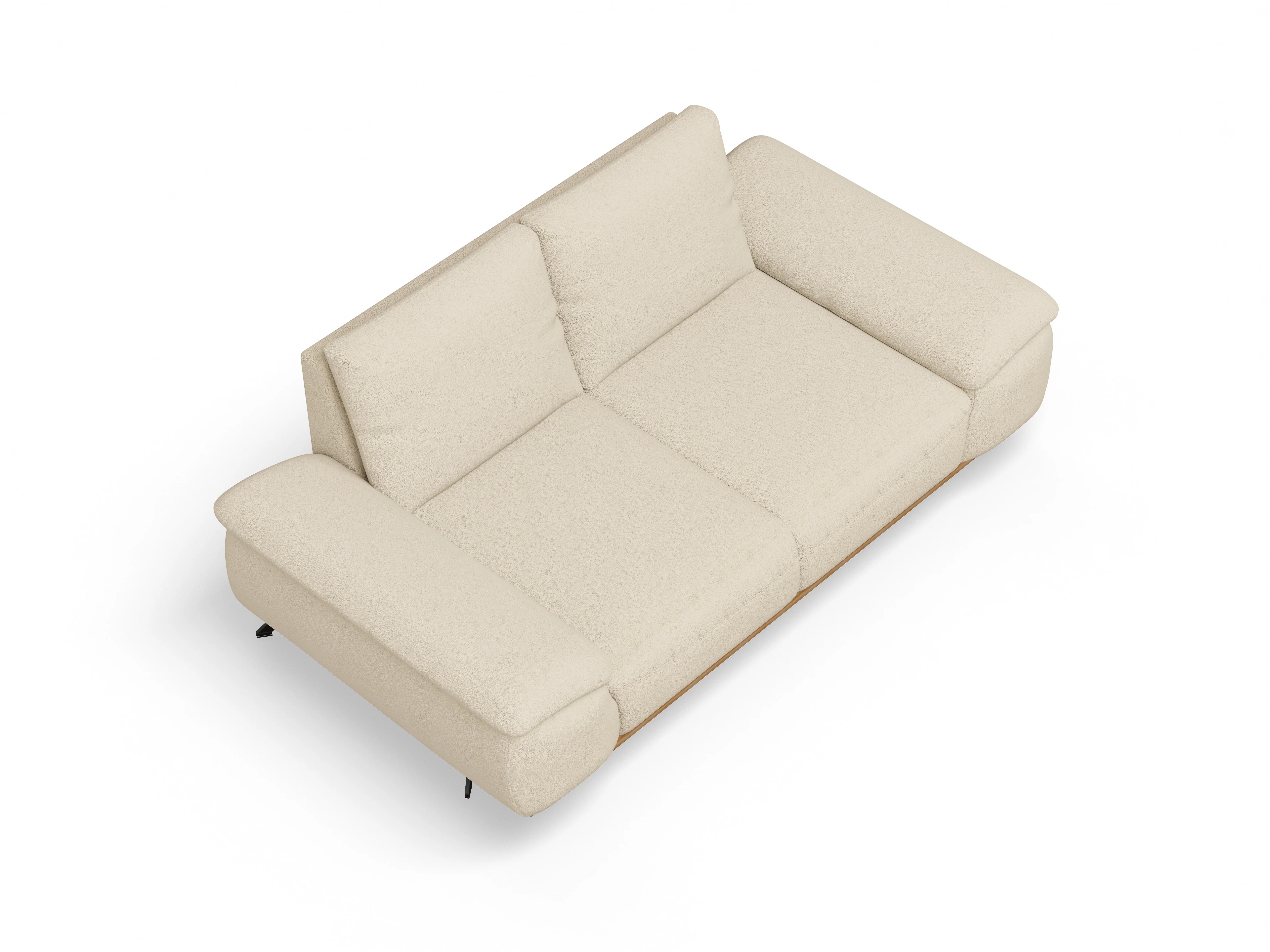 Ansicht des Produktes SC Family 1029 2,5-Sitzer Sofa in Stoff Beige