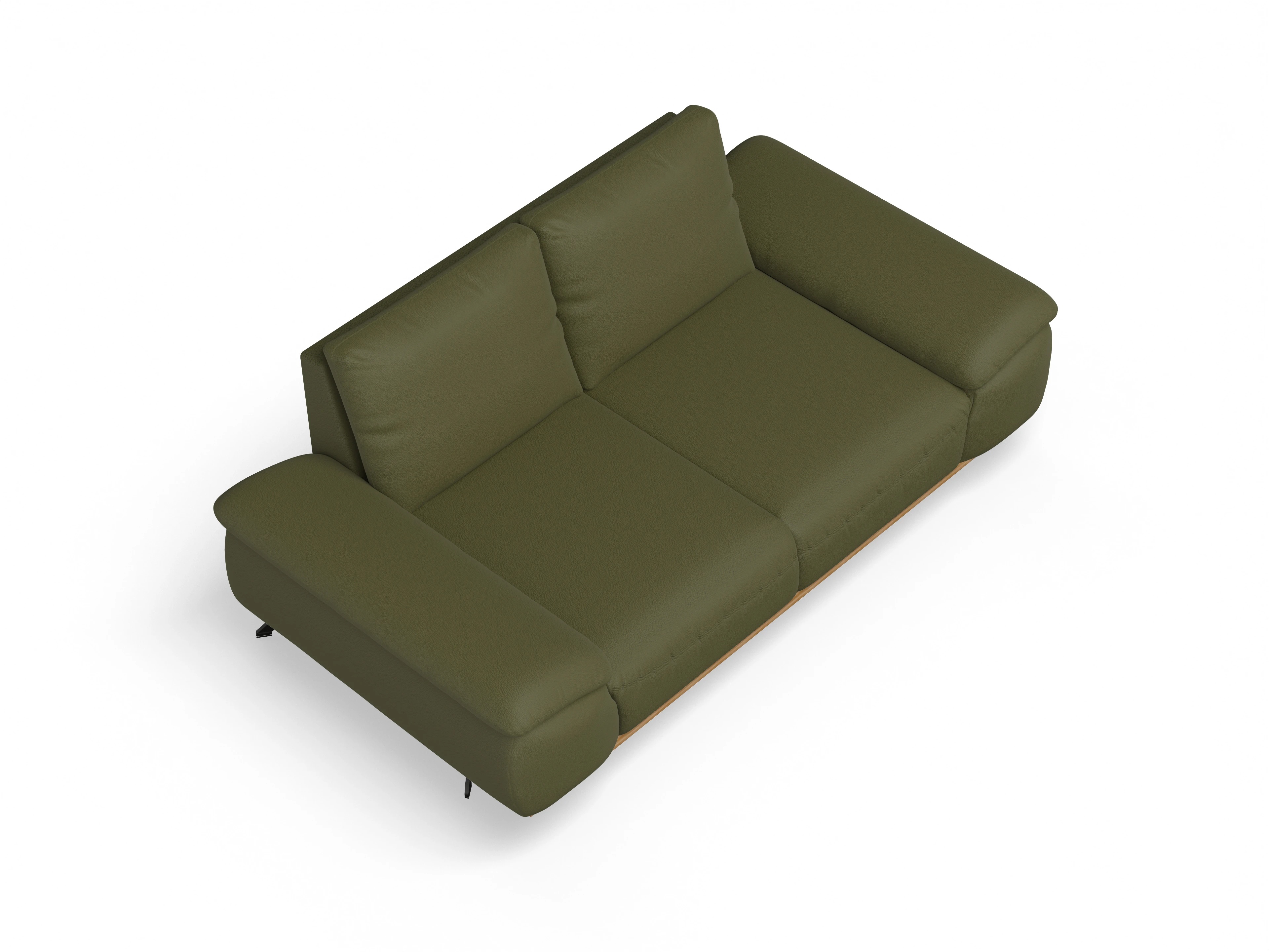 Ansicht des Produktes SC Family 1029 2,5-Sitzer Sofa in Stoff Grün