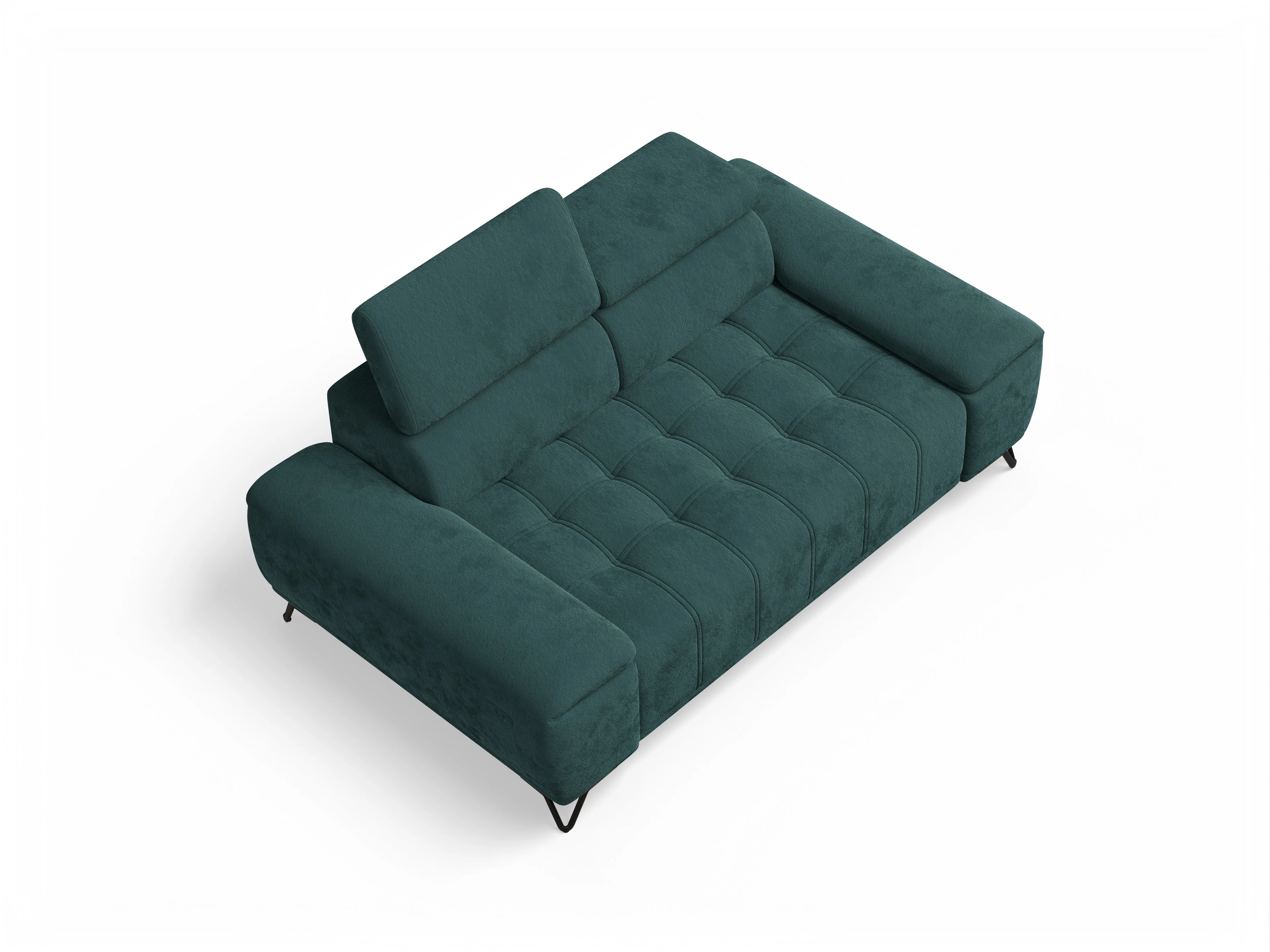 Ansicht des Produktes Sevilla 2-Sitzer Sofa in Stoff Blau
