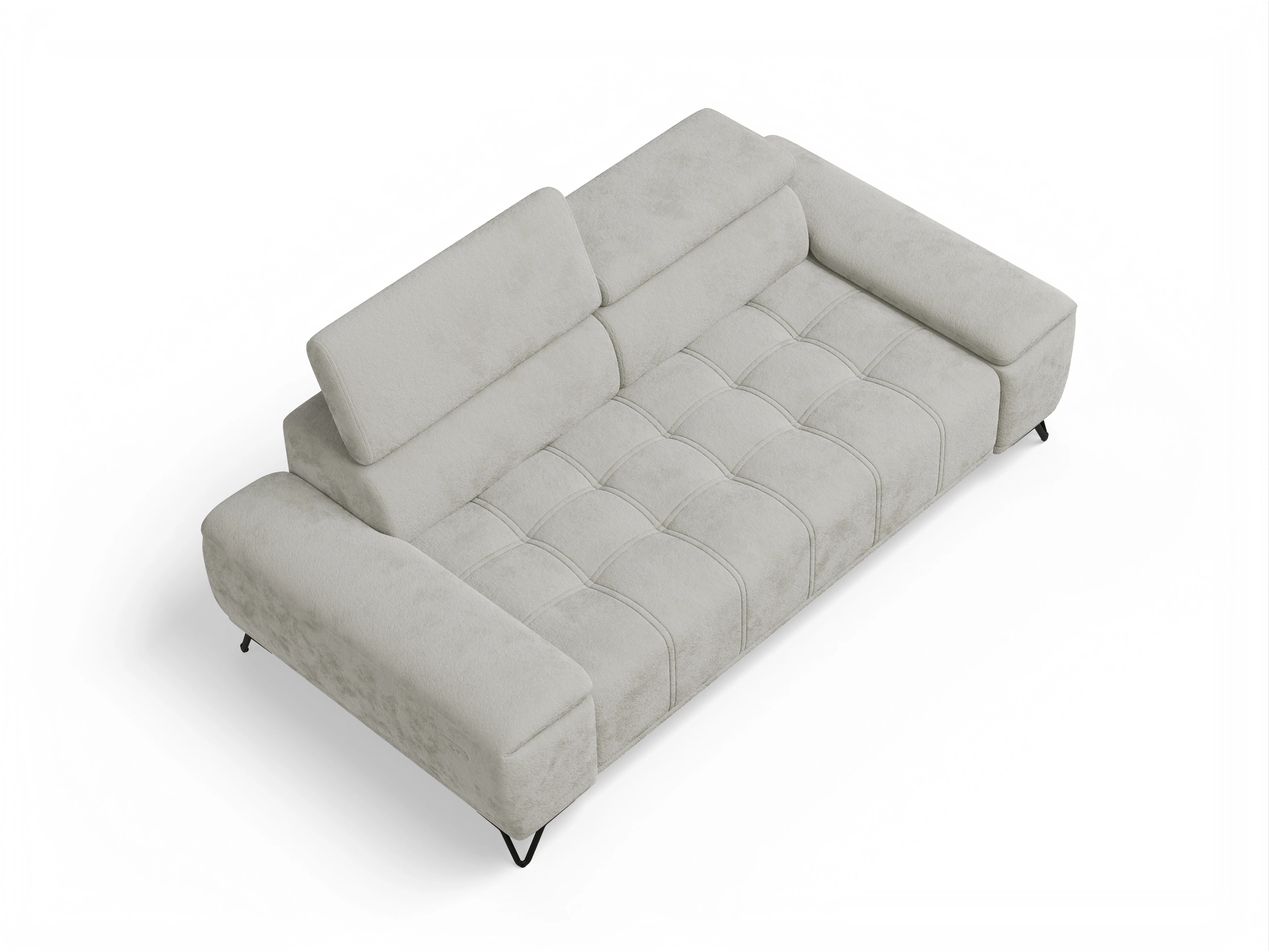 Ansicht des Produktes Sevilla 3-Sitzer Sofa in Stoff Beige