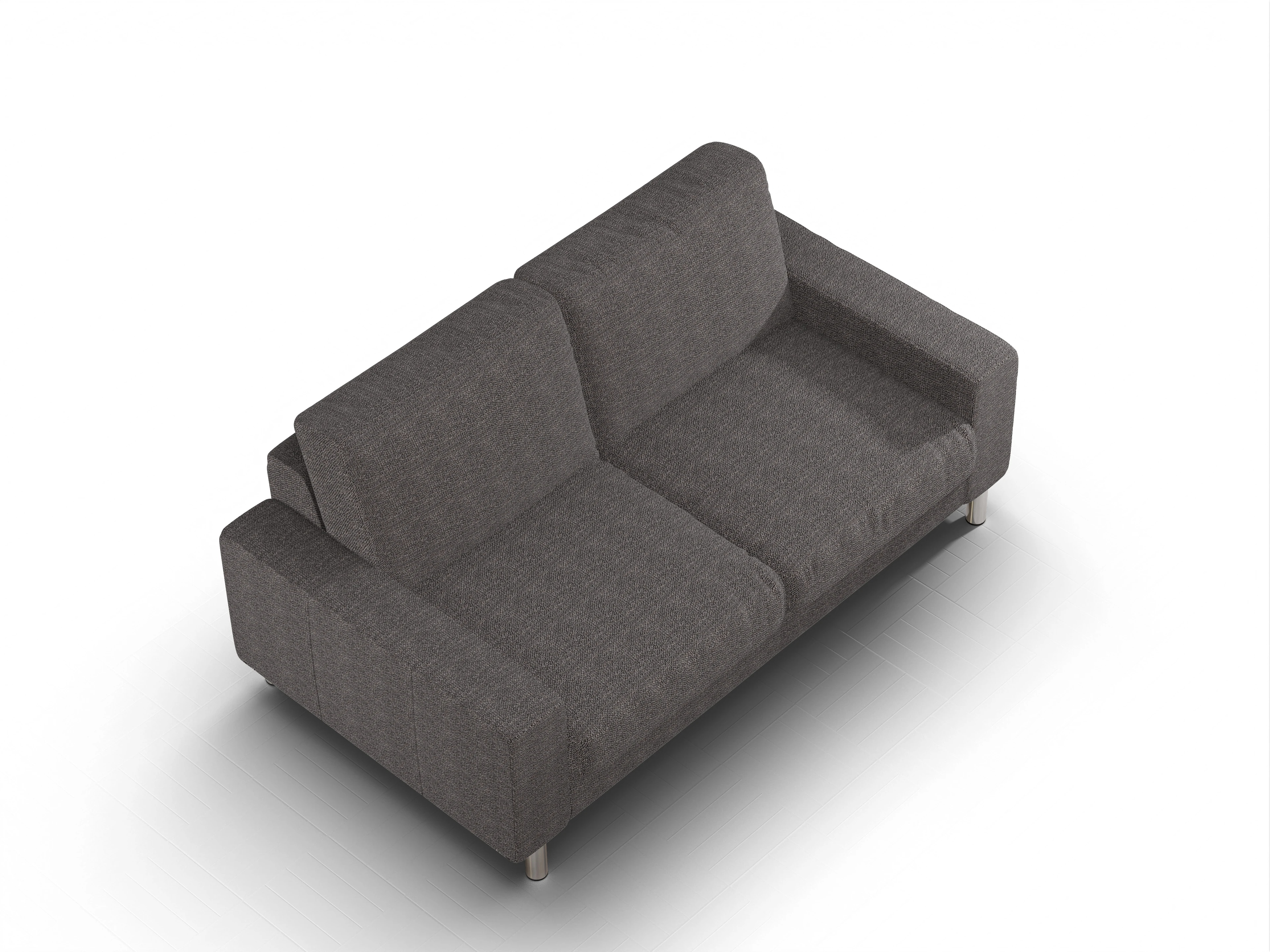 Ansicht des Produktes Campo 2.0 2-Sitzer Sofa in Stoff Schwarz