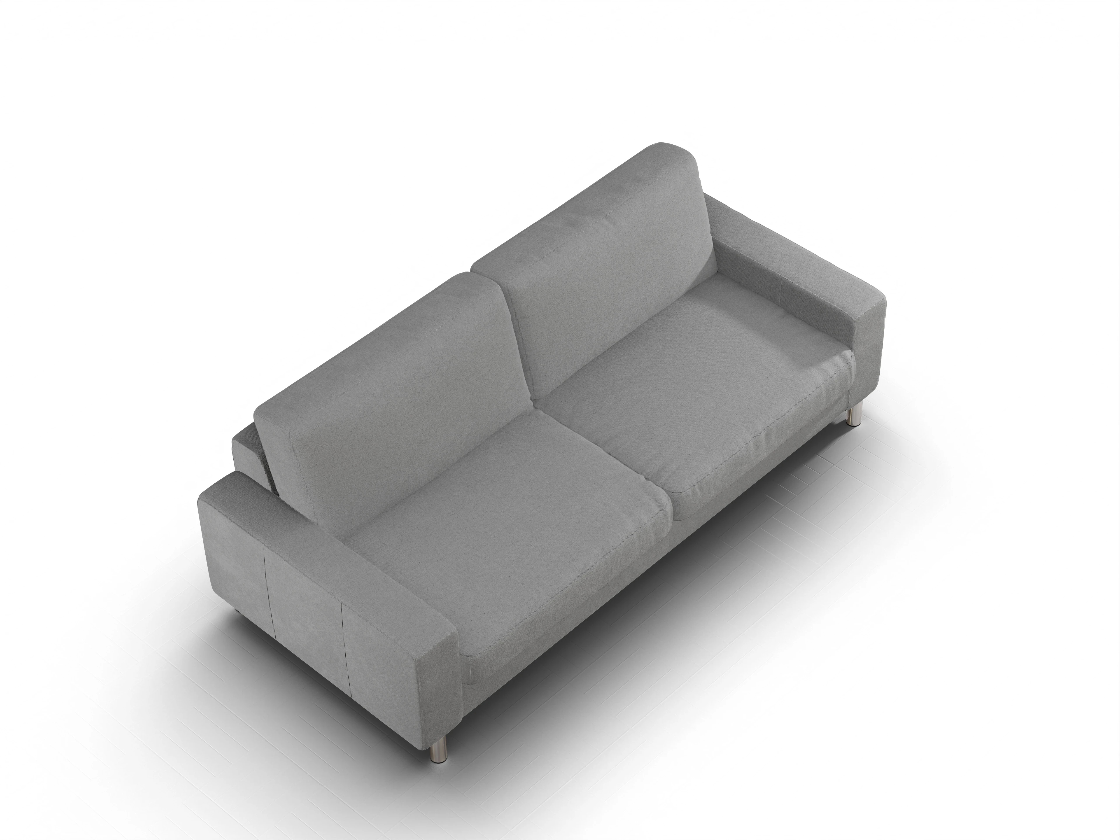 Ansicht des Produktes Campo 2.0 3-Sitzer Sofa in Stoff Grau