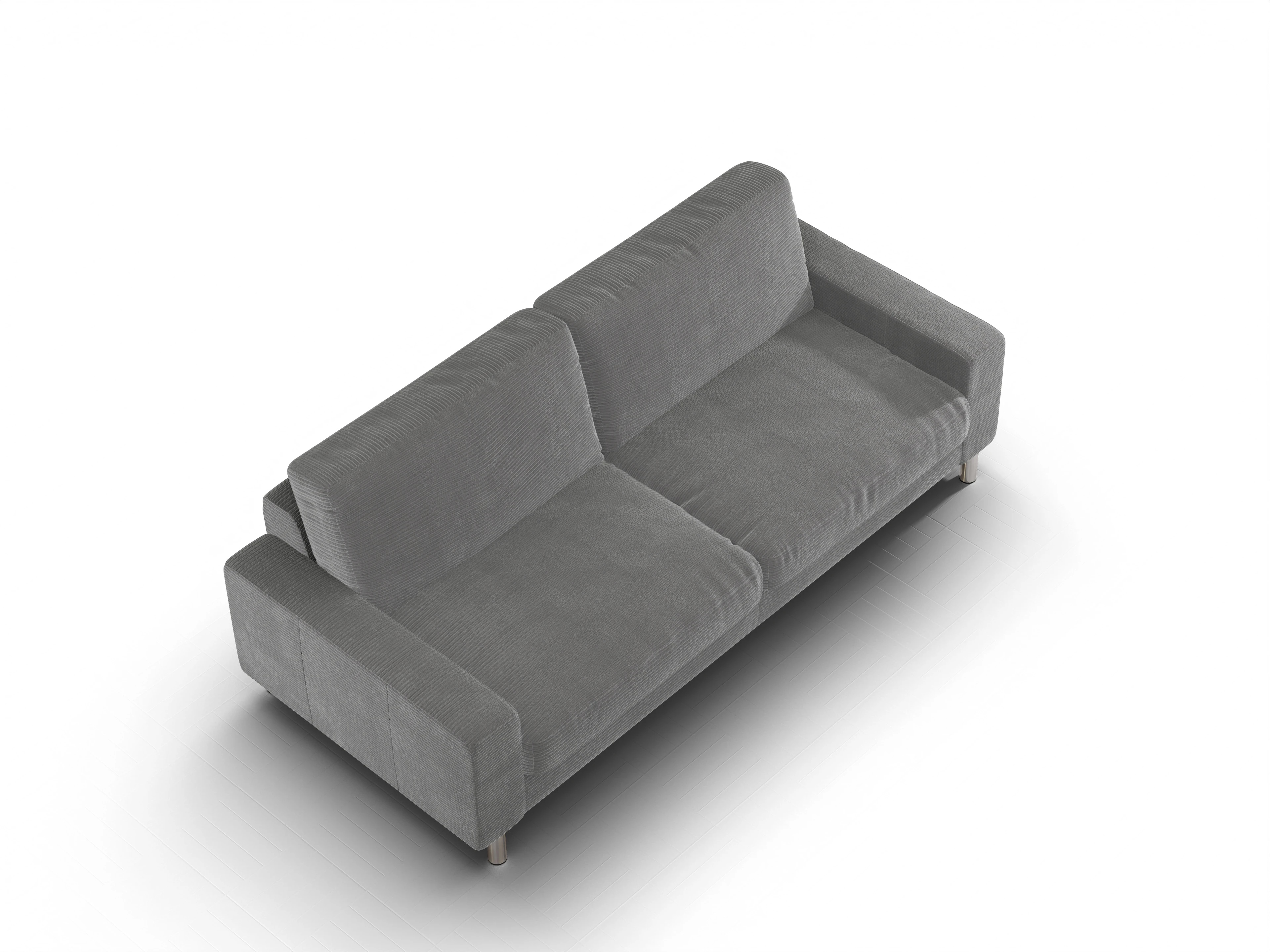 Campo 3-Sitzer Sofa Ansicht des Produktes Campo 2.0 3-Sitzer Sofa in Stoff Grau