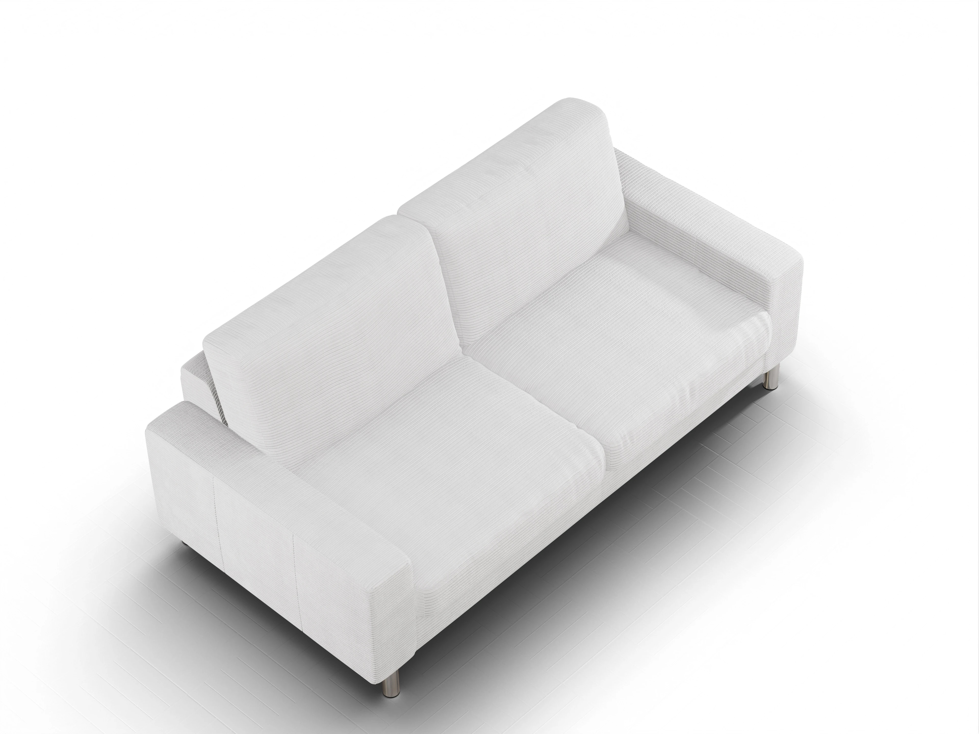 Ansicht des Produktes Campo 2.0 2,5-Sitzer Sofa in Stoff Grau