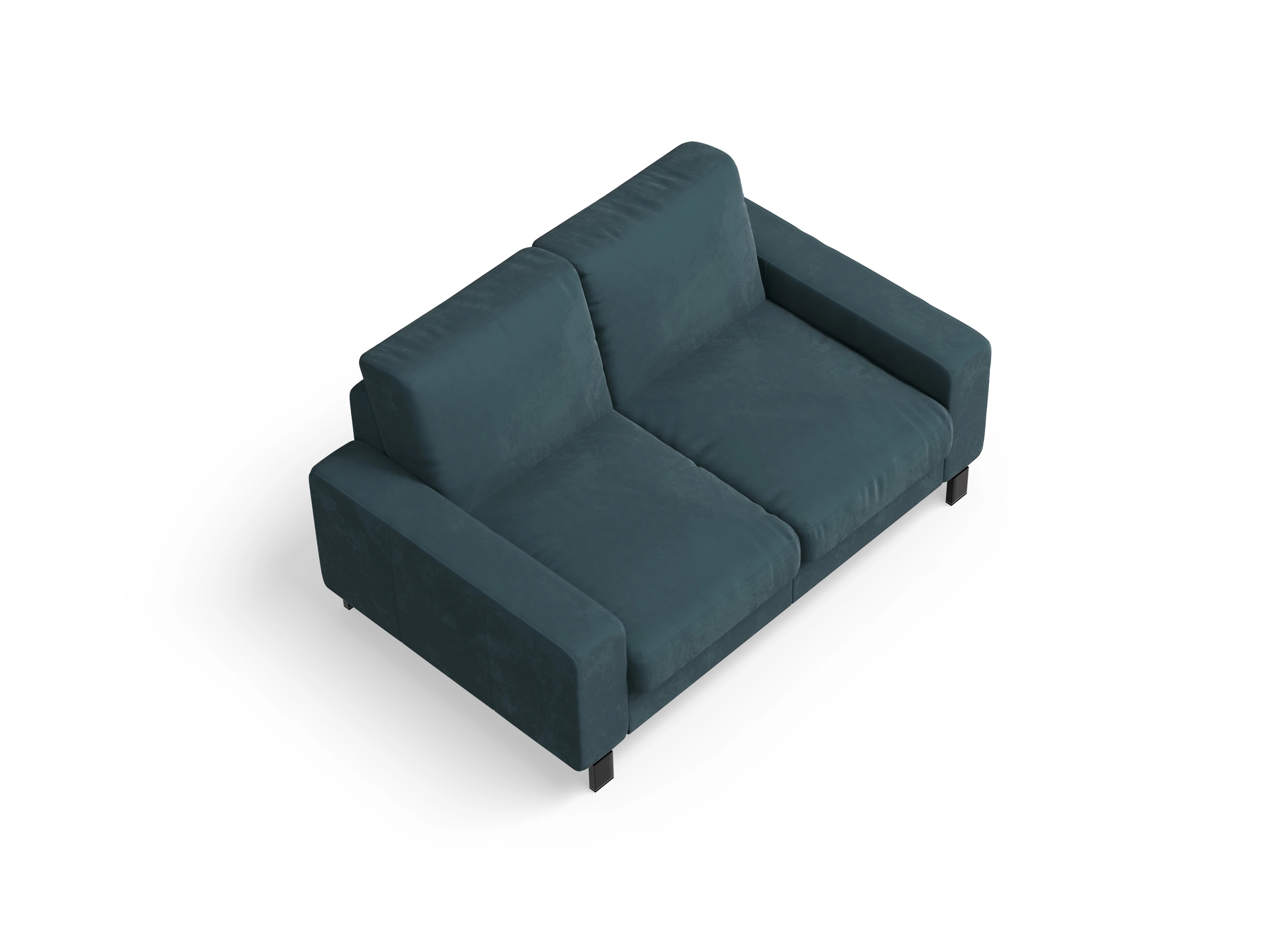 Ansicht des Produktes Casco 2.0 2-Sitzer Sofa in Stoff Blau