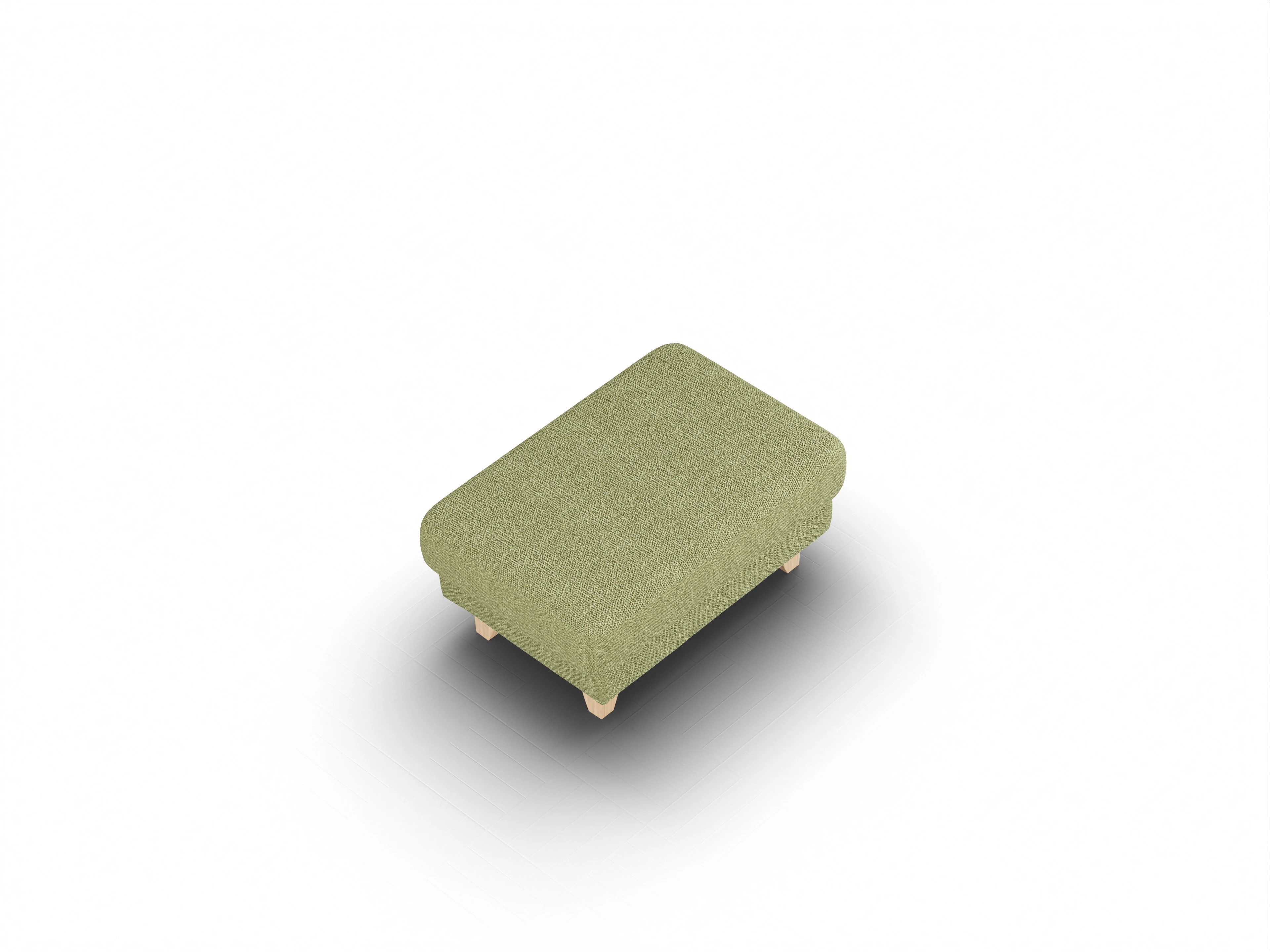 Ansicht des Produktes Casco 2.0 Hocker in Stoff Grün