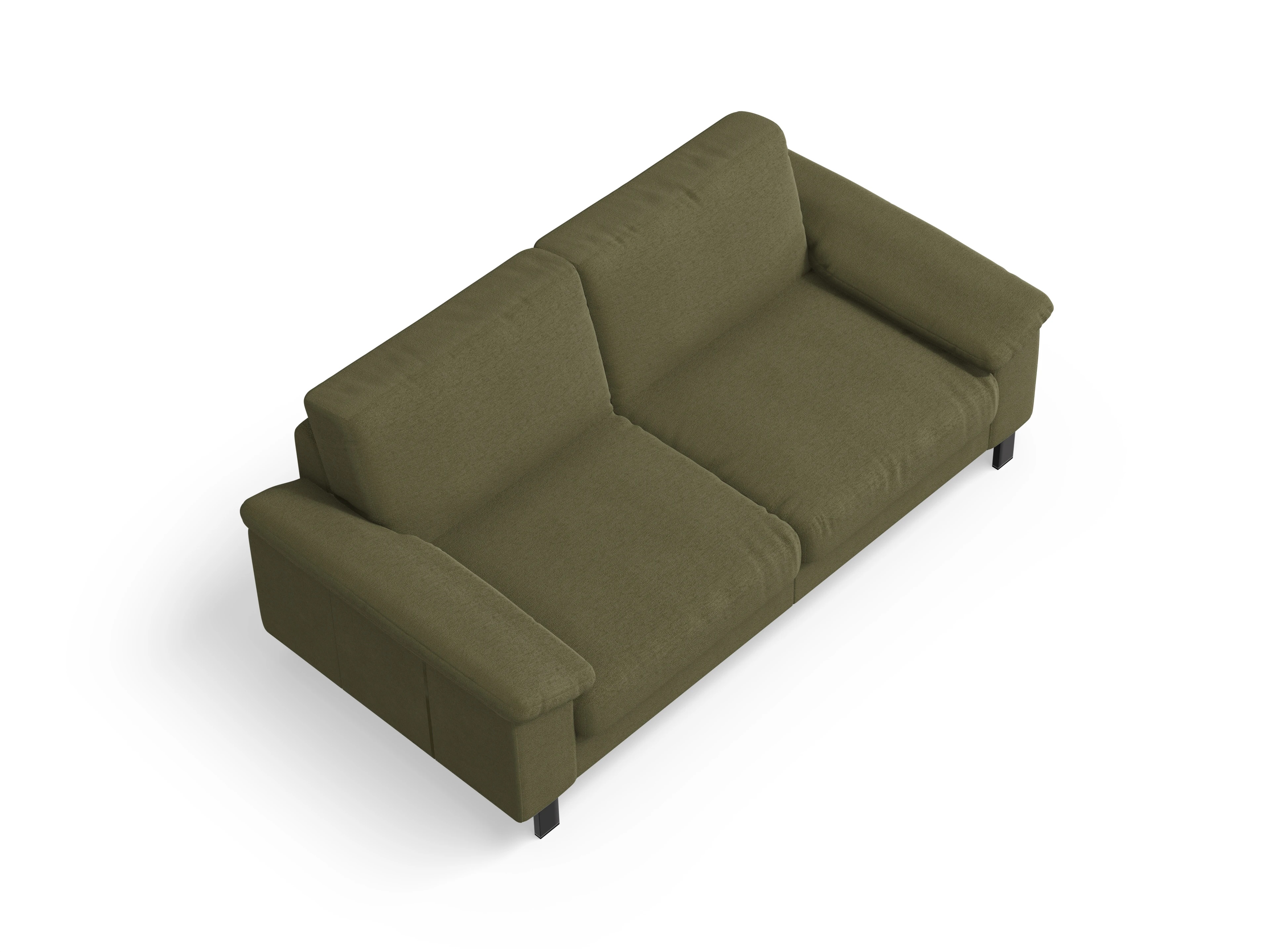 Ansicht des Produktes Casco 2.0 3-Sitzer Sofa in Stoff Grün